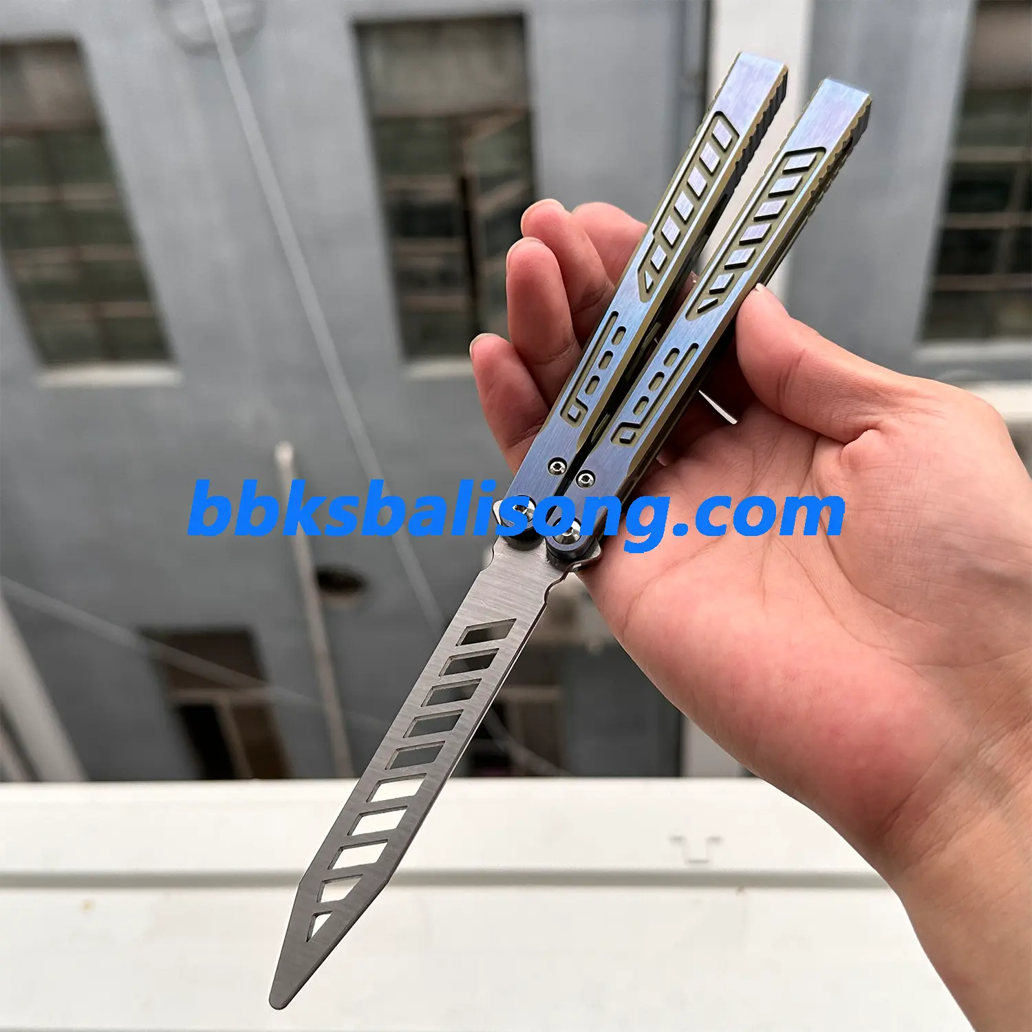Theone Titanium Falcon Balisong - Image 4