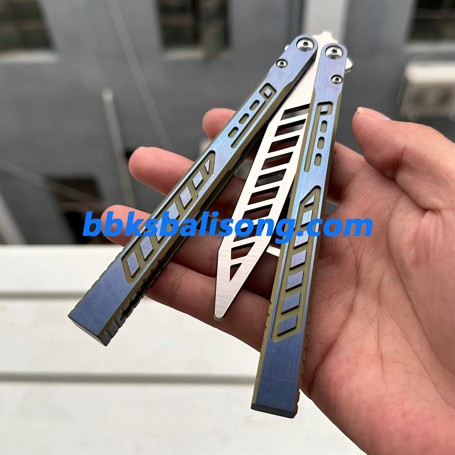 Theone Titanium Falcon Balisong - Image 5