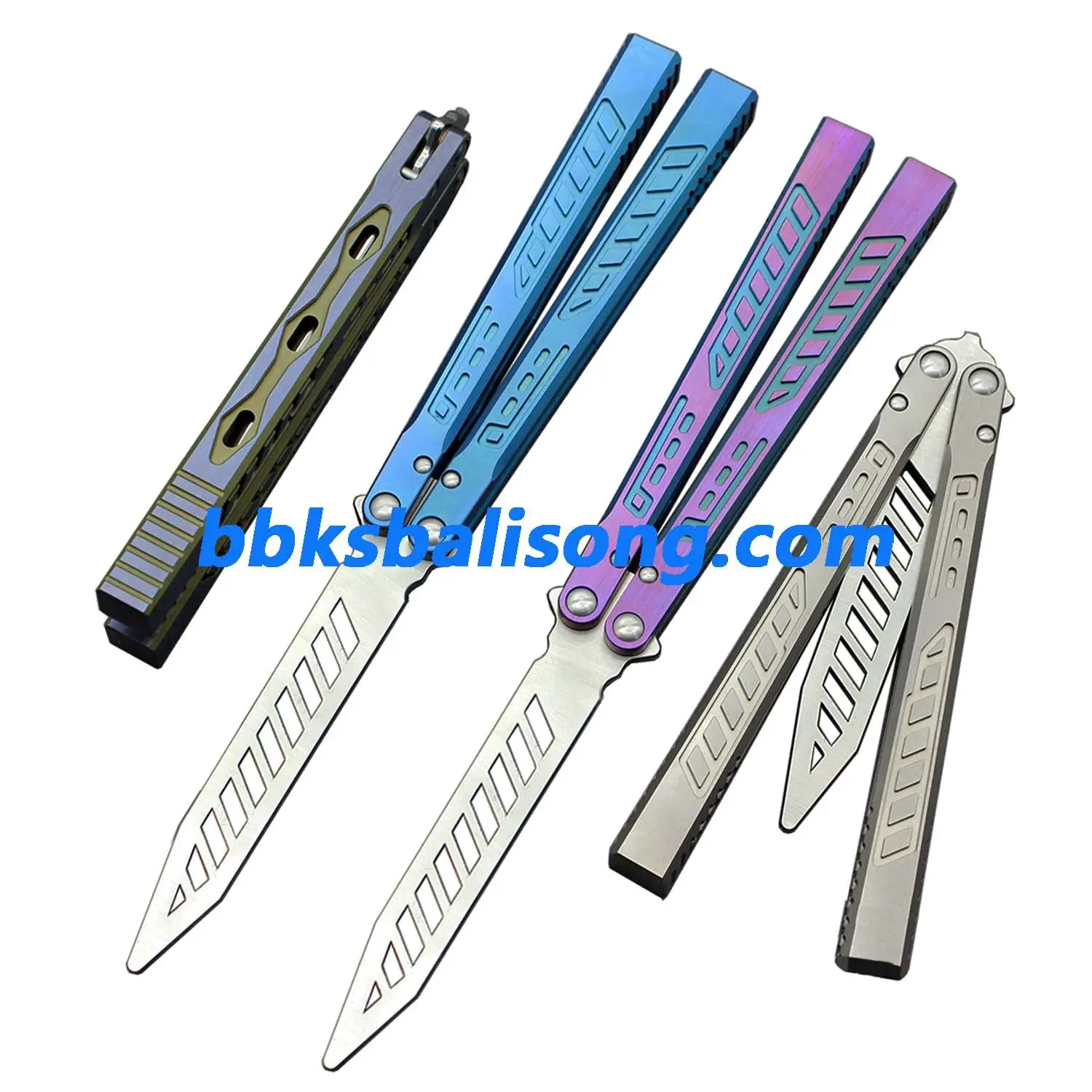 Theone Titanium Falcon Balisong - Image 6