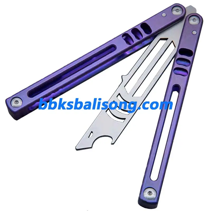 Theone Titanium Madko (Mad Mako) Balisong Trainer Clone - Image 11