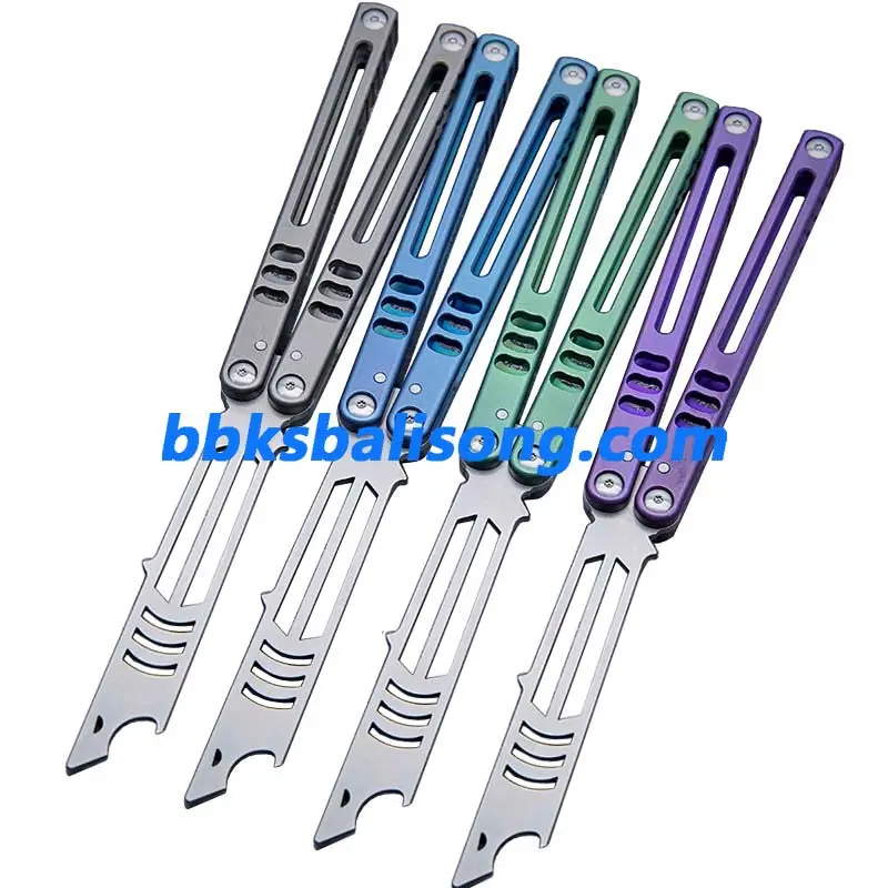 Theone Titanium Madko (Mad Mako) Balisong Trainer Clone - Image 4
