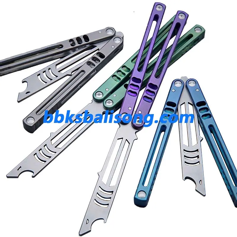 Theone Titanium Madko (Mad Mako) Balisong Trainer Clone - Image 6