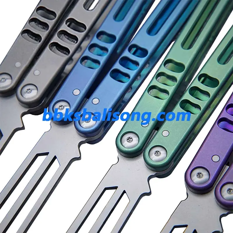 Theone Titanium Madko (Mad Mako) Balisong Trainer Clone - Image 7