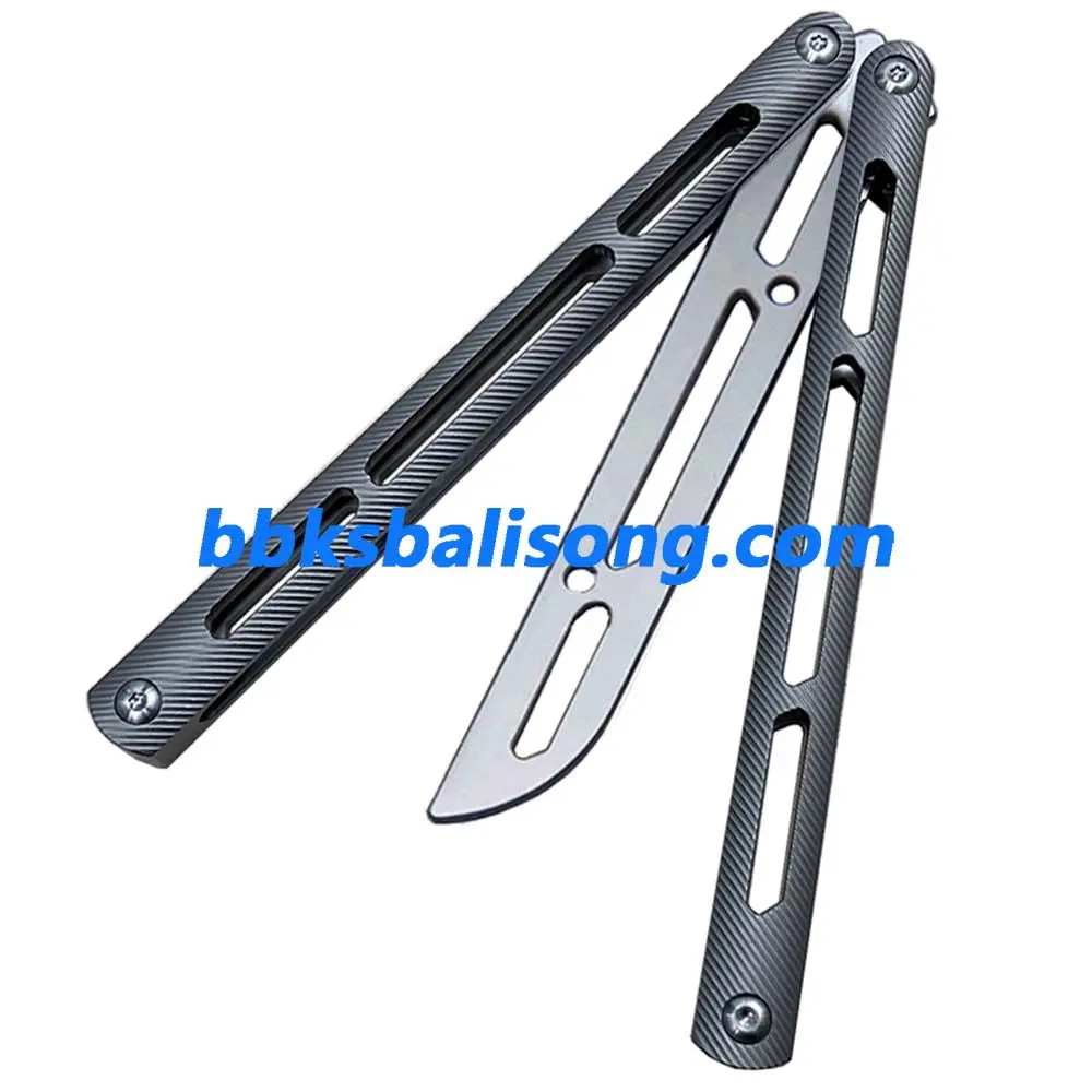 Theone Tsunami Balisong Clone Titanium Channel Handle - Image 11