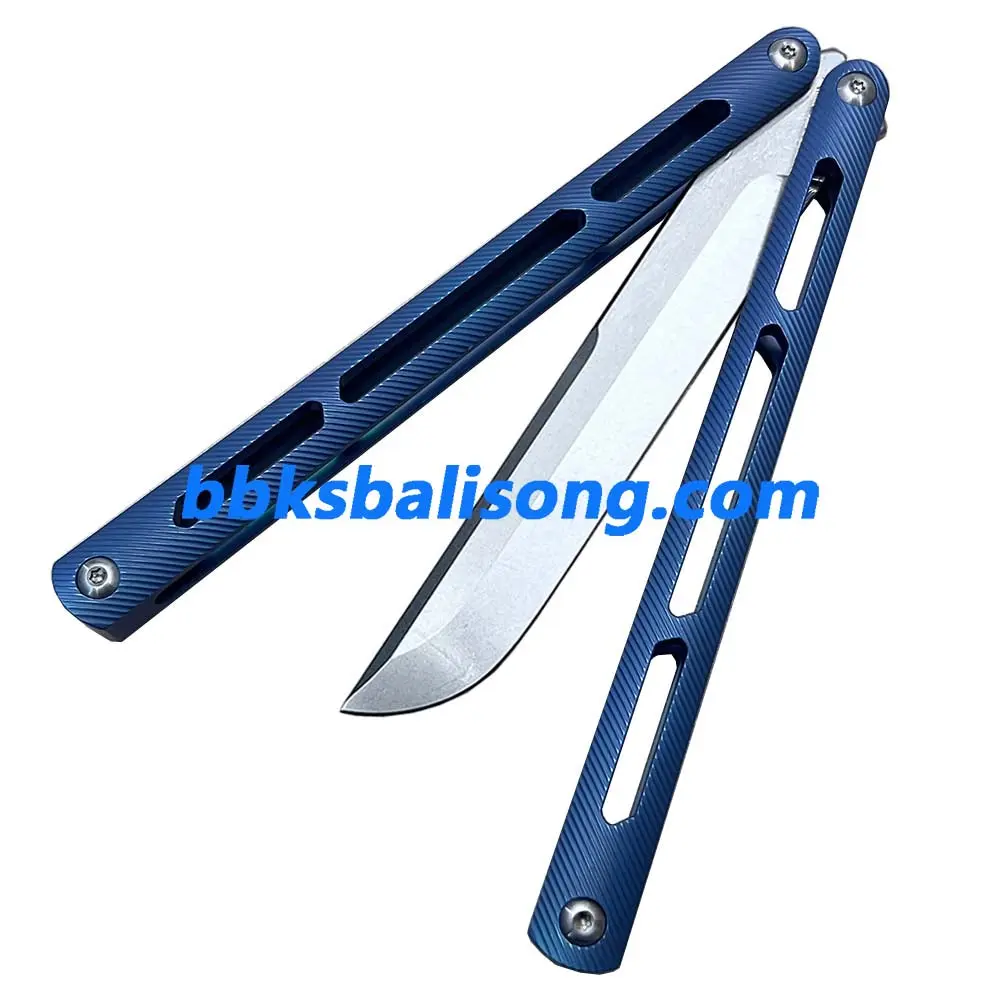 Theone Tsunami Balisong Clone Titanium Channel Handle - Image 15
