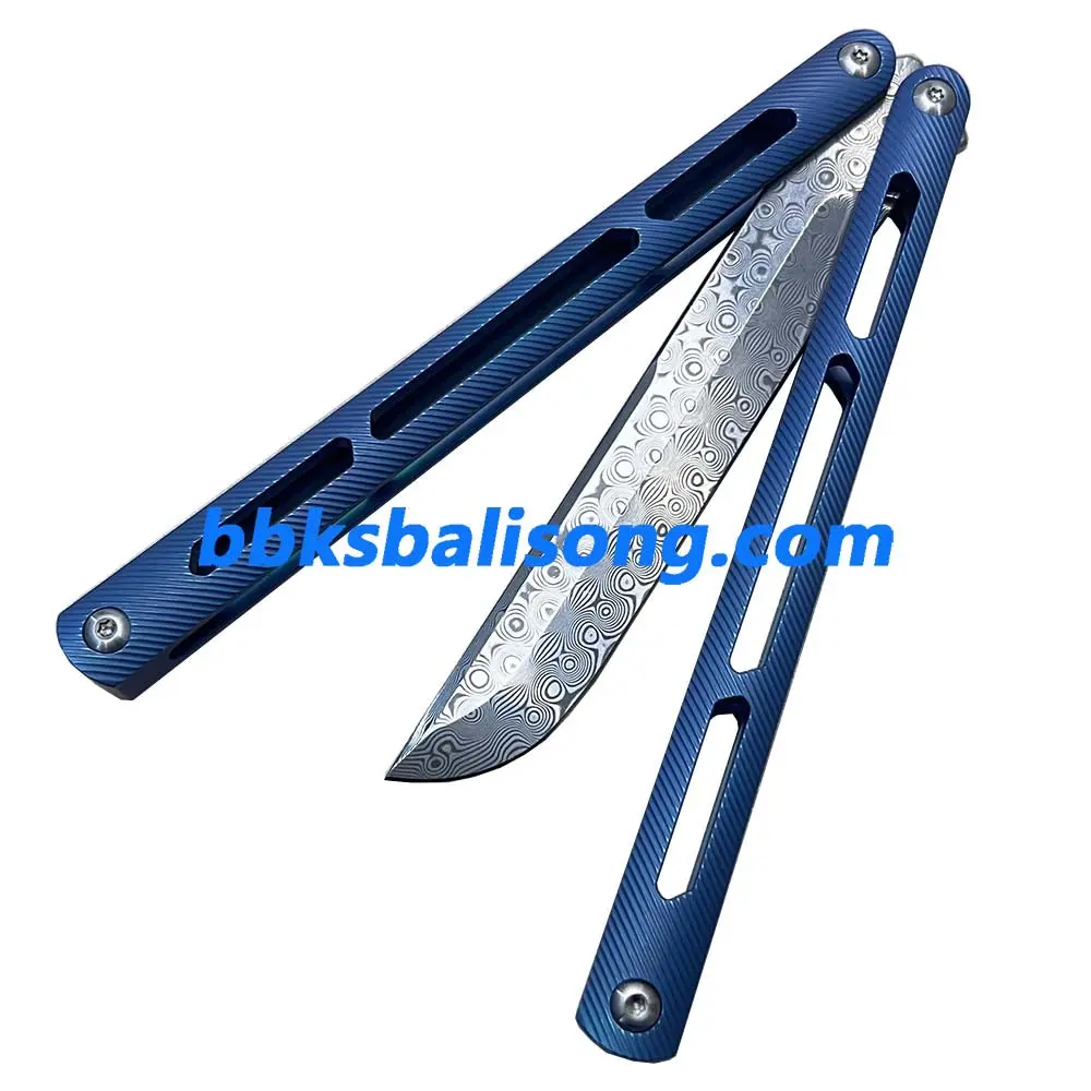 Theone Tsunami Balisong Clone Titanium Channel Handle - Image 16