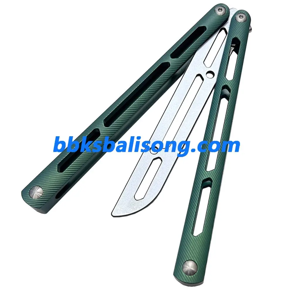 Theone Tsunami Balisong Clone Titanium Channel Handle - Image 17