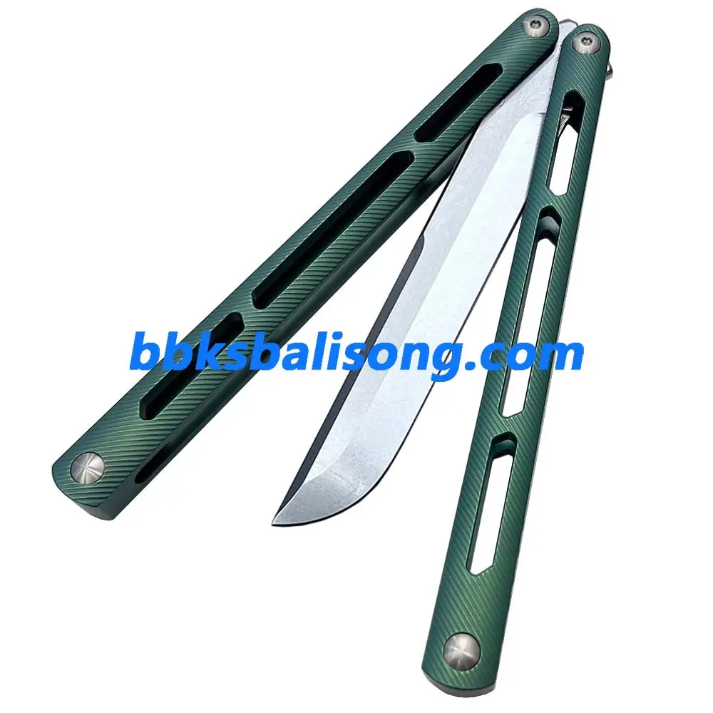 Theone Tsunami Balisong Clone Titanium Channel Handle - Image 18