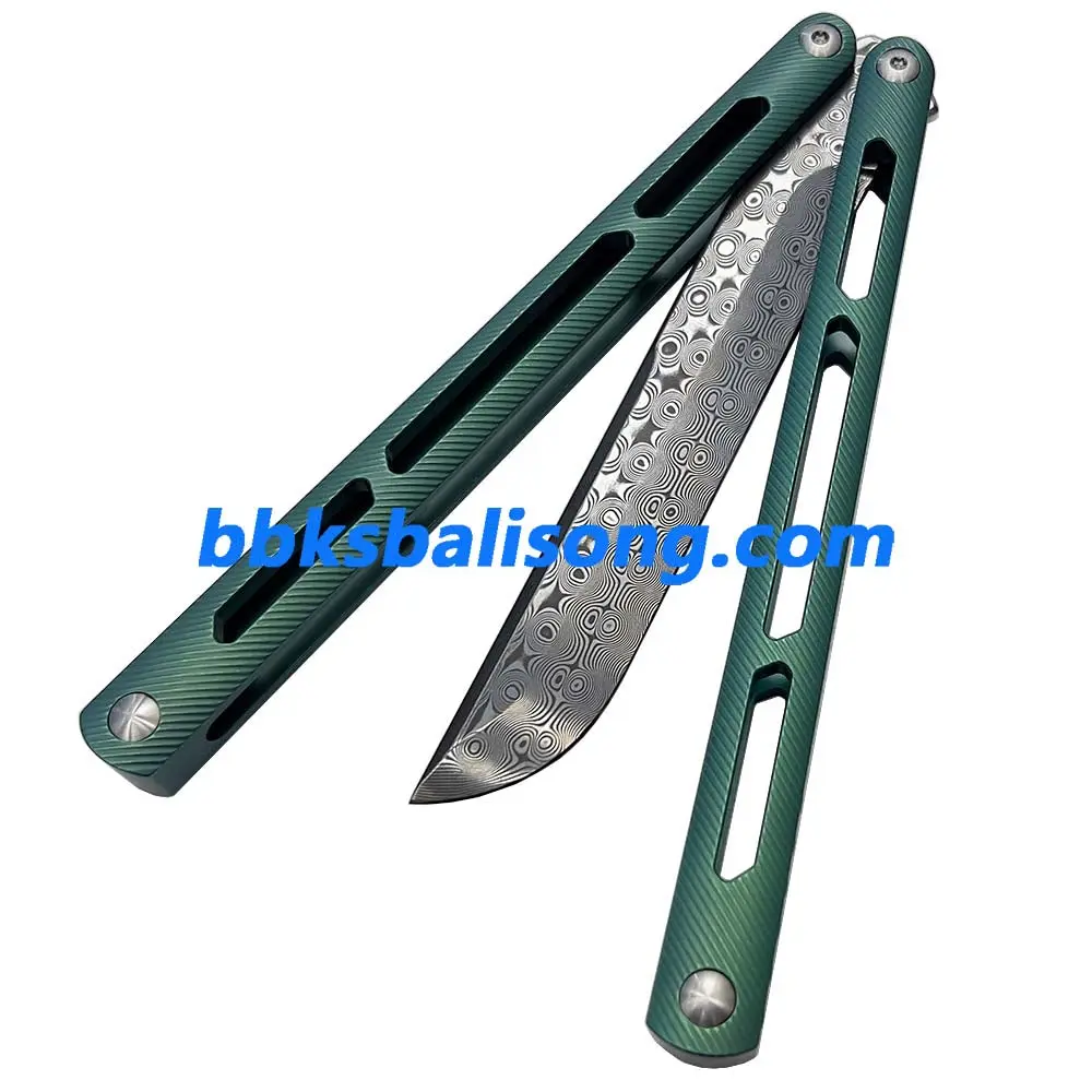 Theone Tsunami Balisong Clone Titanium Channel Handle - Image 19