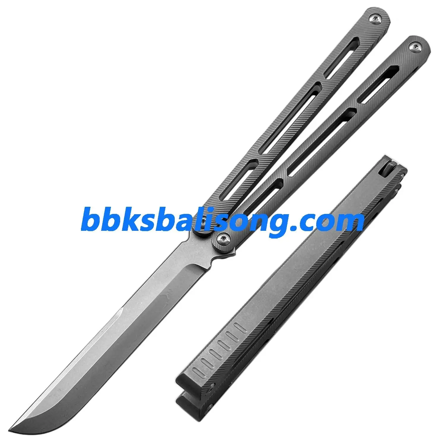 Theone Tsunami Balisong Clone Titanium Channel Handle - Image 30