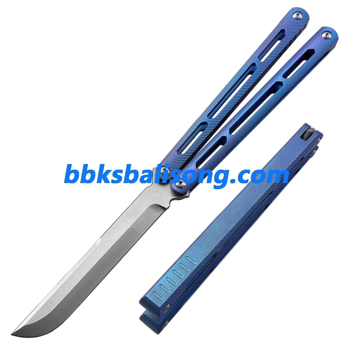 Theone Tsunami Balisong Clone Titanium Channel Handle - Image 33