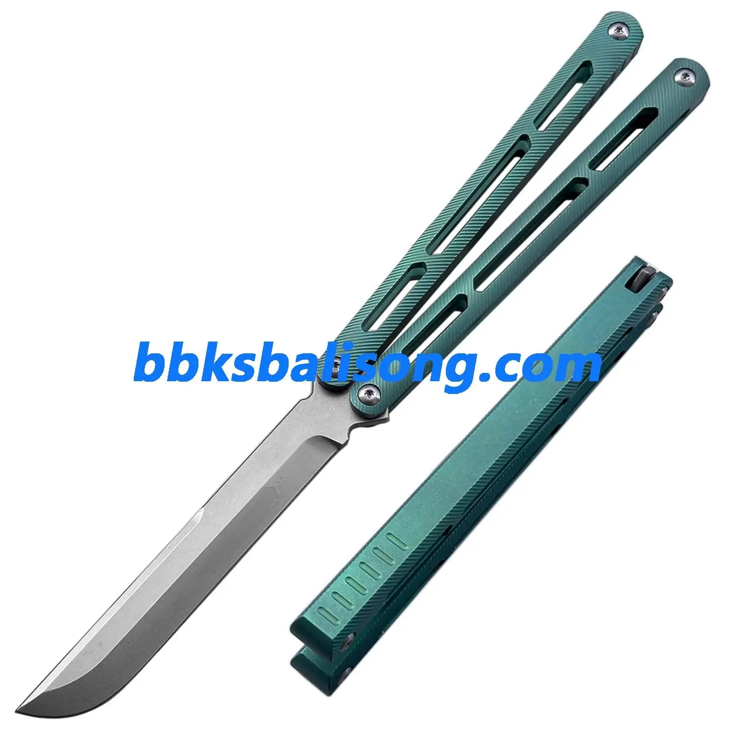 Theone Tsunami Balisong Clone Titanium Channel Handle - Image 36