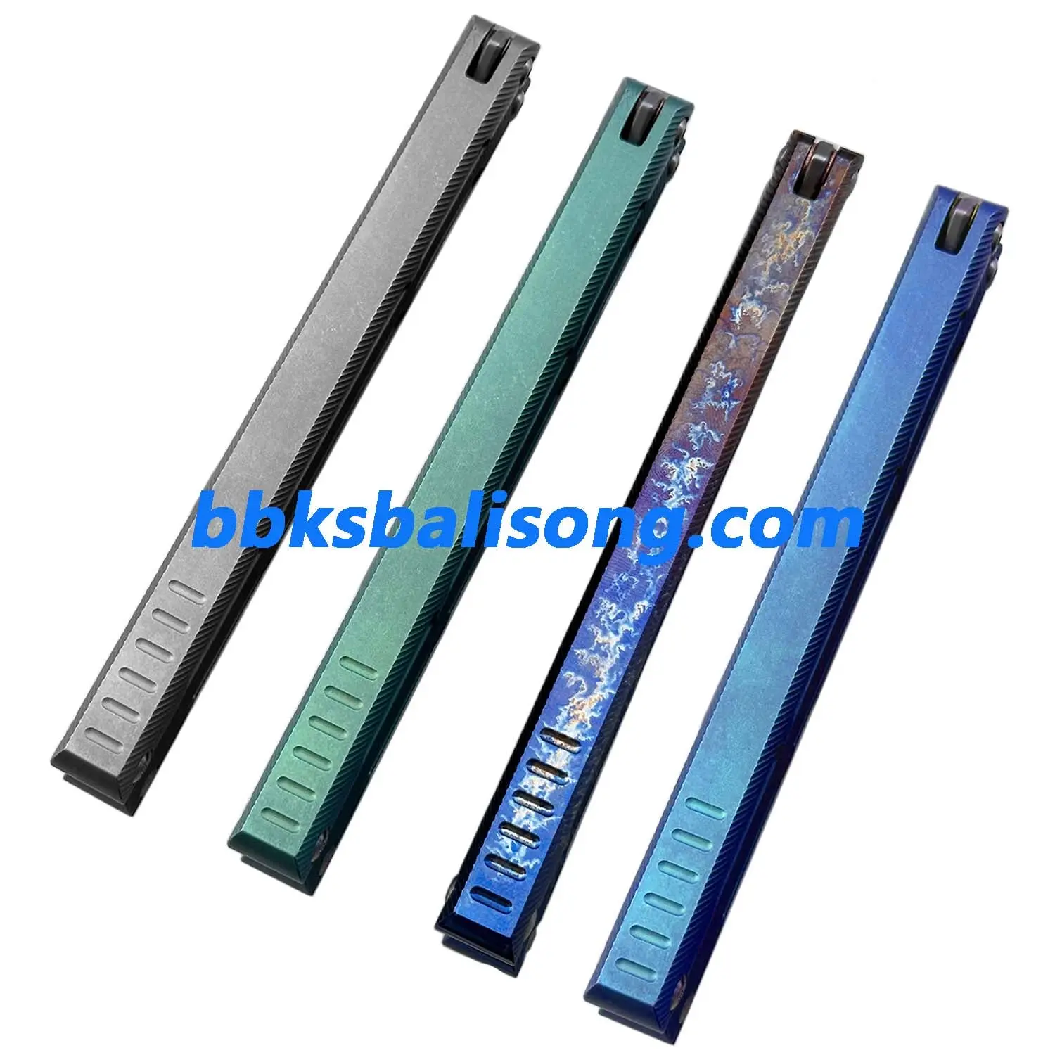 Theone Tsunami Balisong Clone Titanium Channel Handle - Image 6