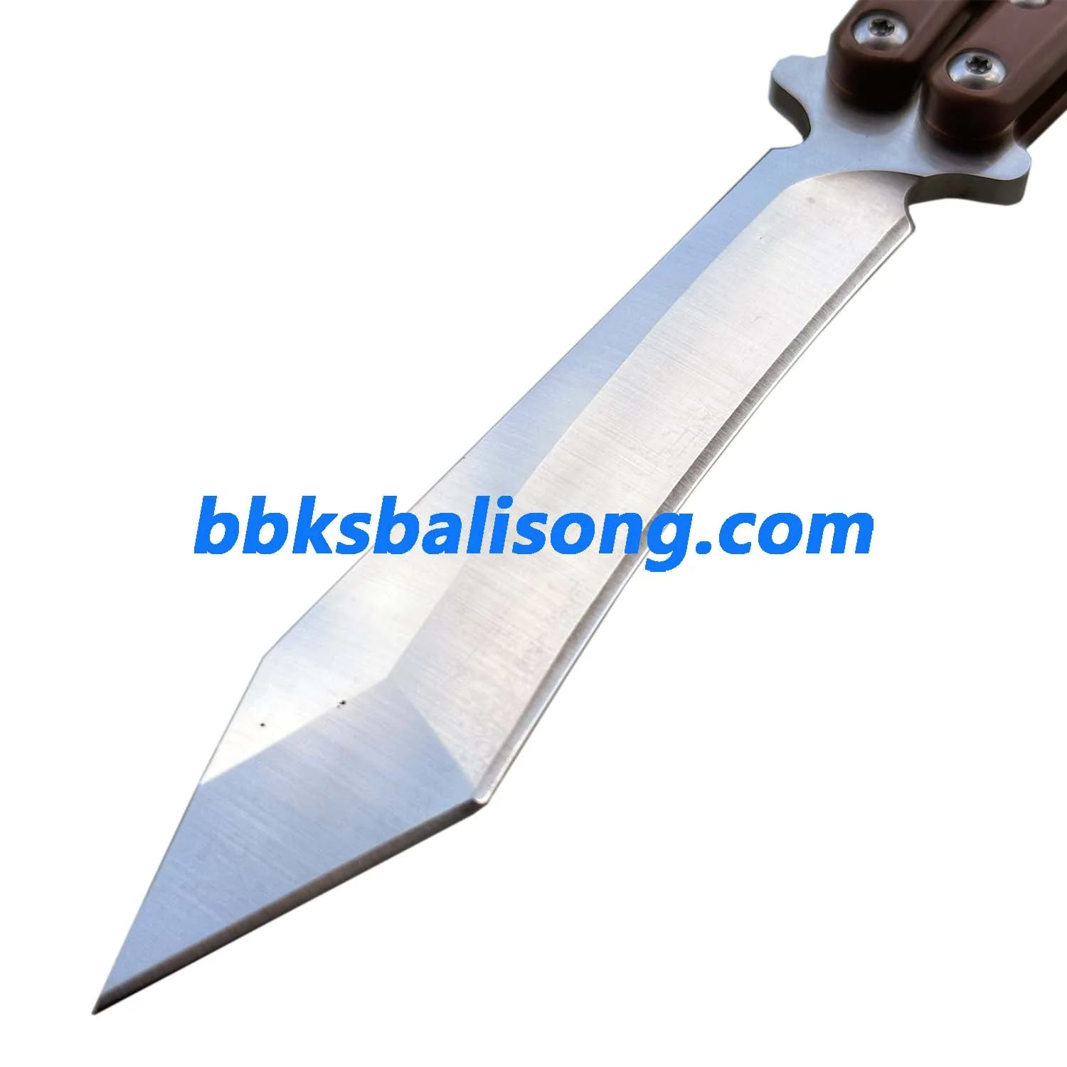 Theone Benchmade BM67 Balisong Clone Titanium Handle - Image 6