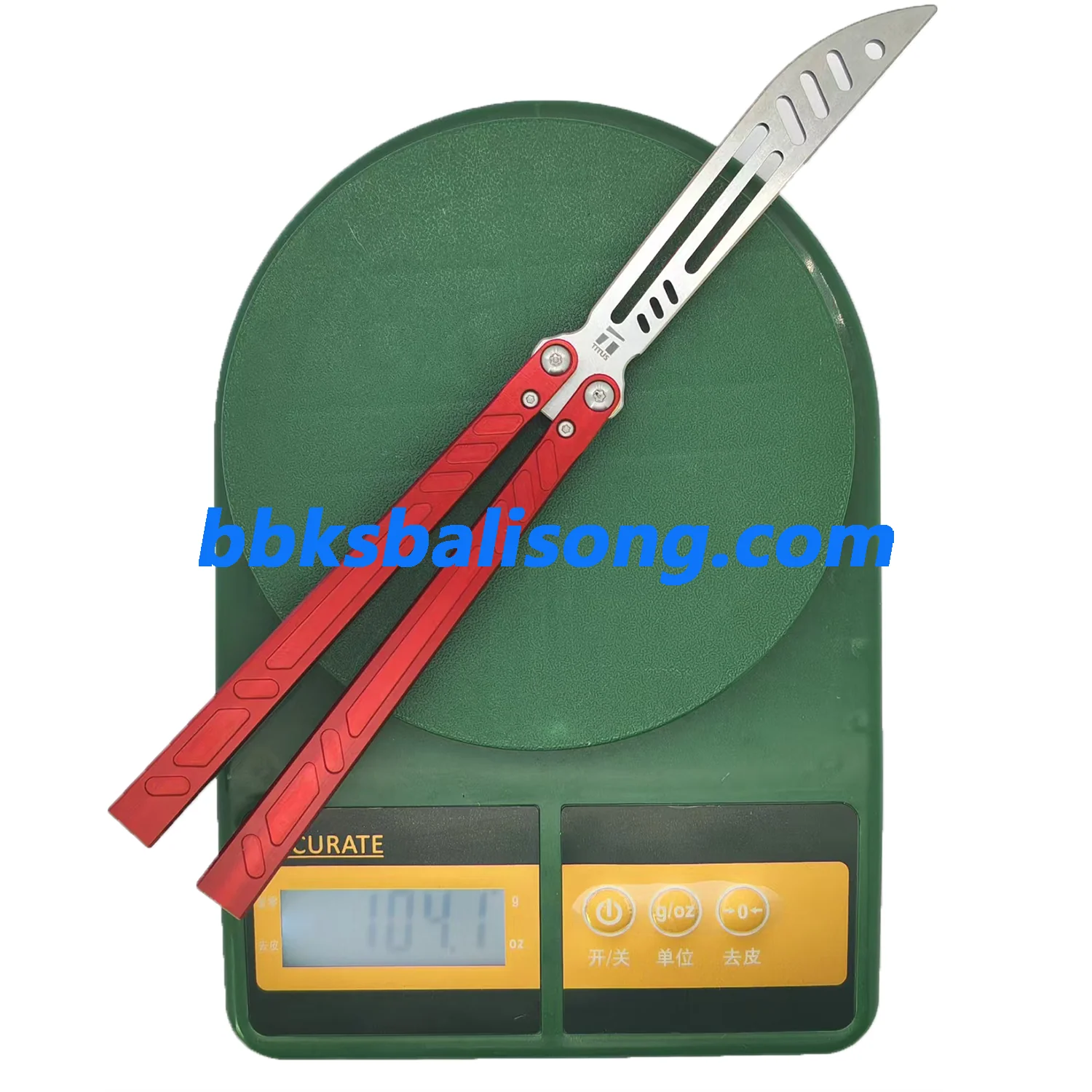 Titus Barebones Balisong Clone 7075 Aluminum Bushings System - Image 11