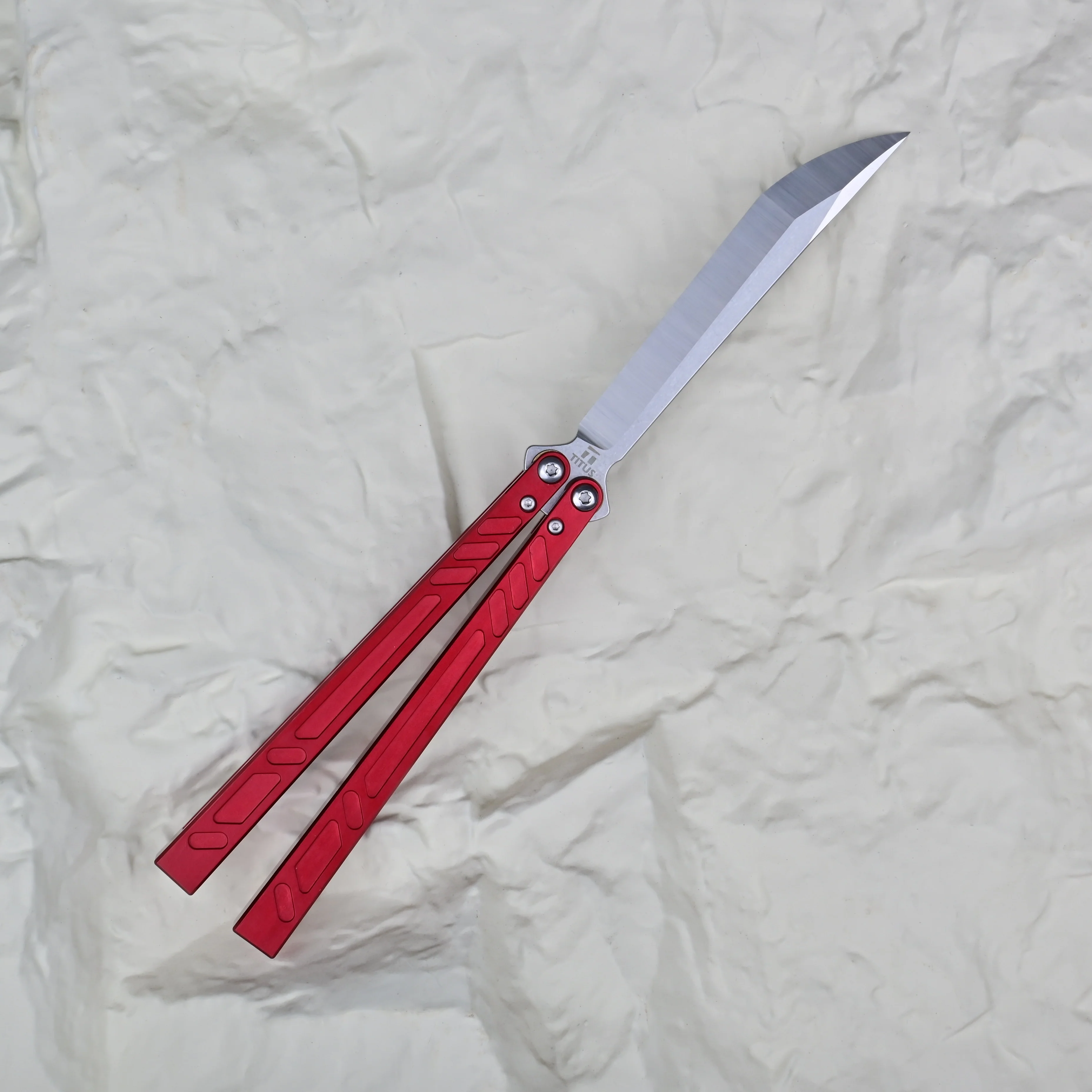 Titus Barebones Balisong Clone 7075 Aluminum Bushings System - Image 4
