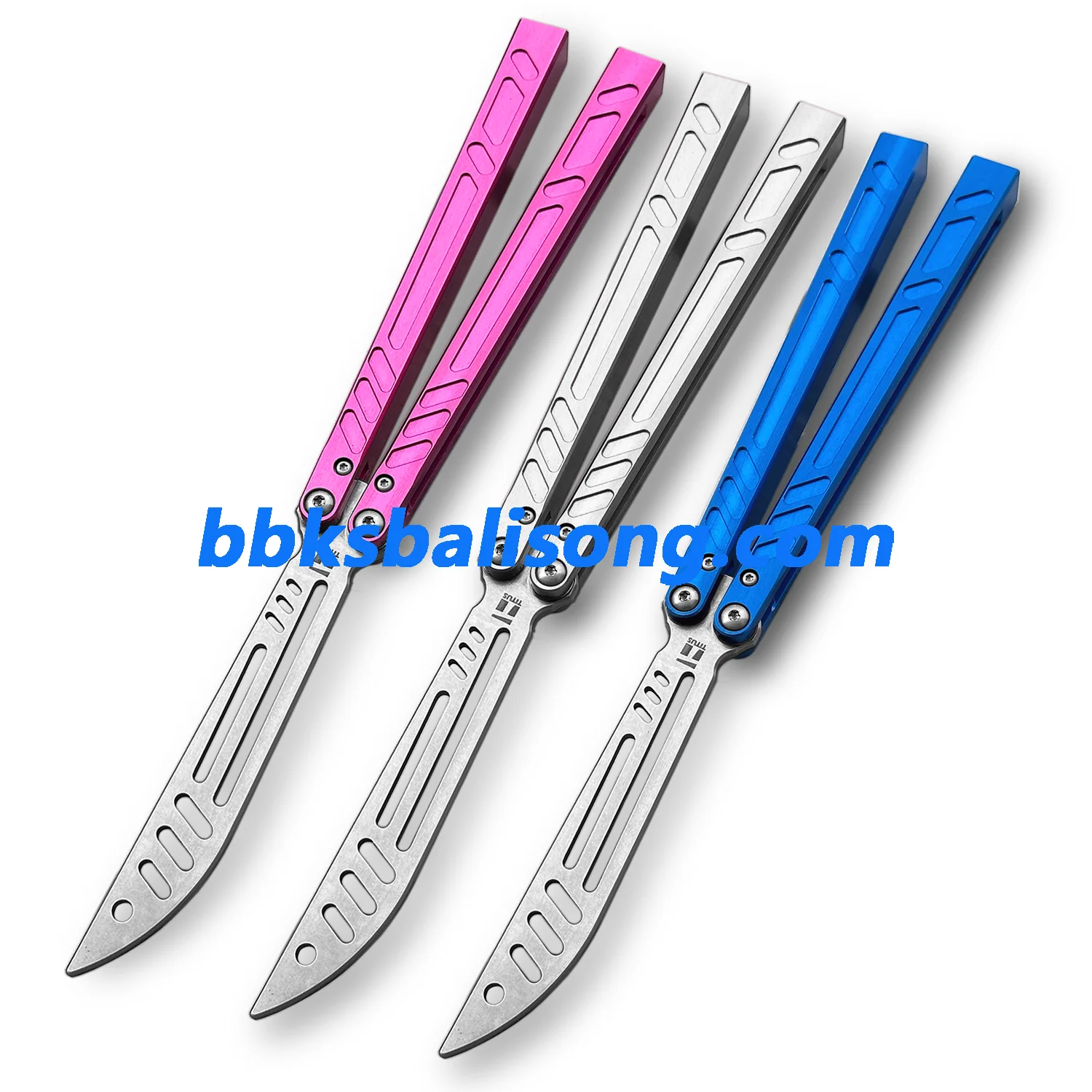 Titus Barebones Balisong Clone 7075 Aluminum Bushings System - Image 7