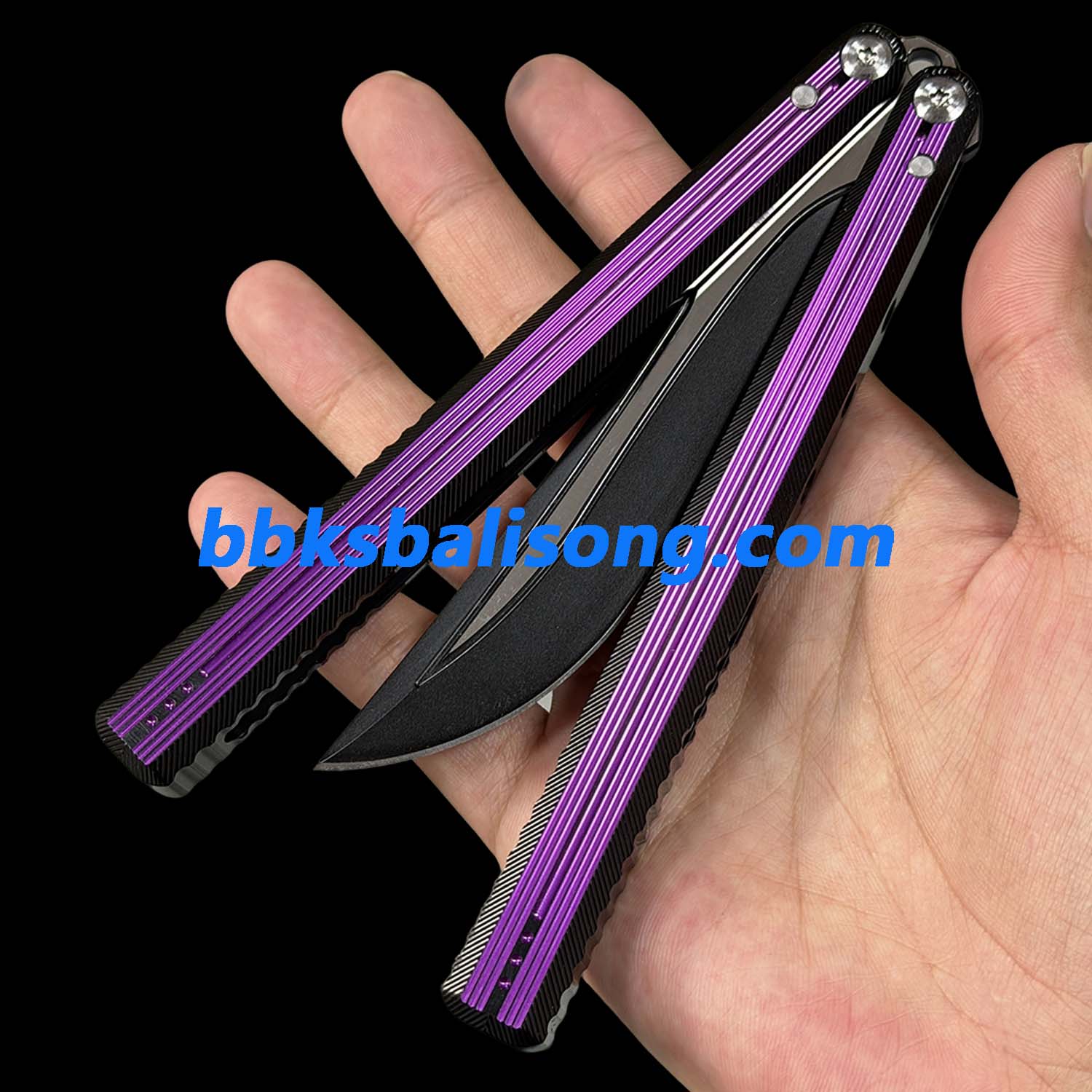 Titus Corvus Balisong Clone 7075 Aluminum Bushings System - Image 13