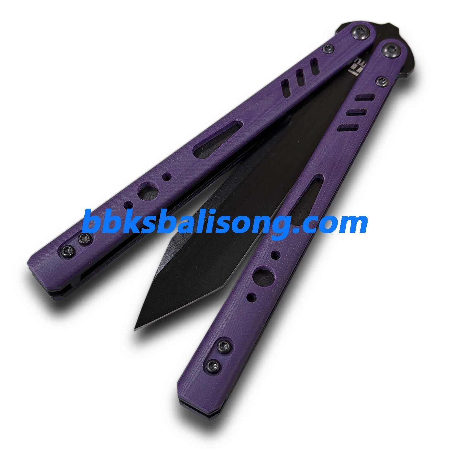 Titus Customize Replicant Balisong Clone G10+Titanium Handle - Image 5