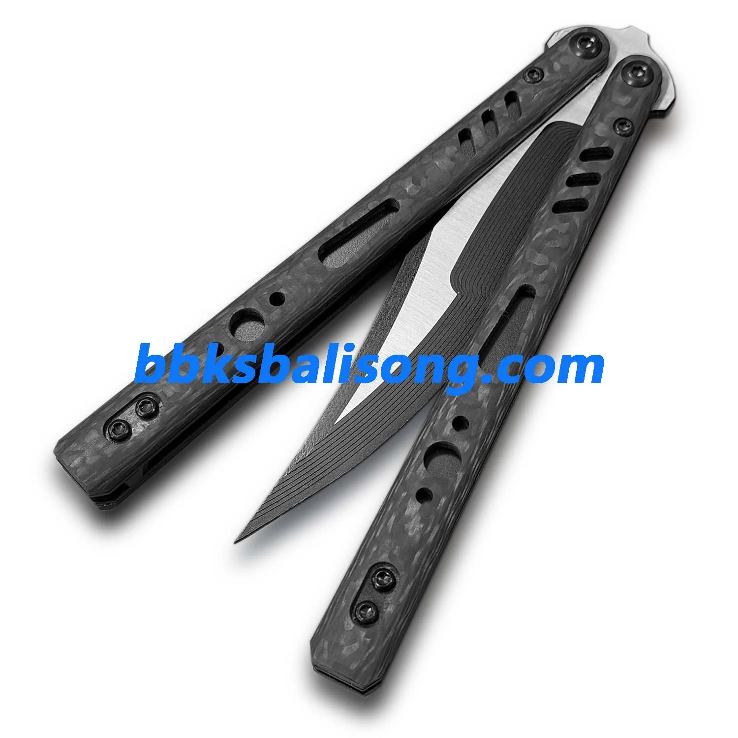 Titus Customize Replicant Balisong Clone G10+Titanium Handle - Image 6