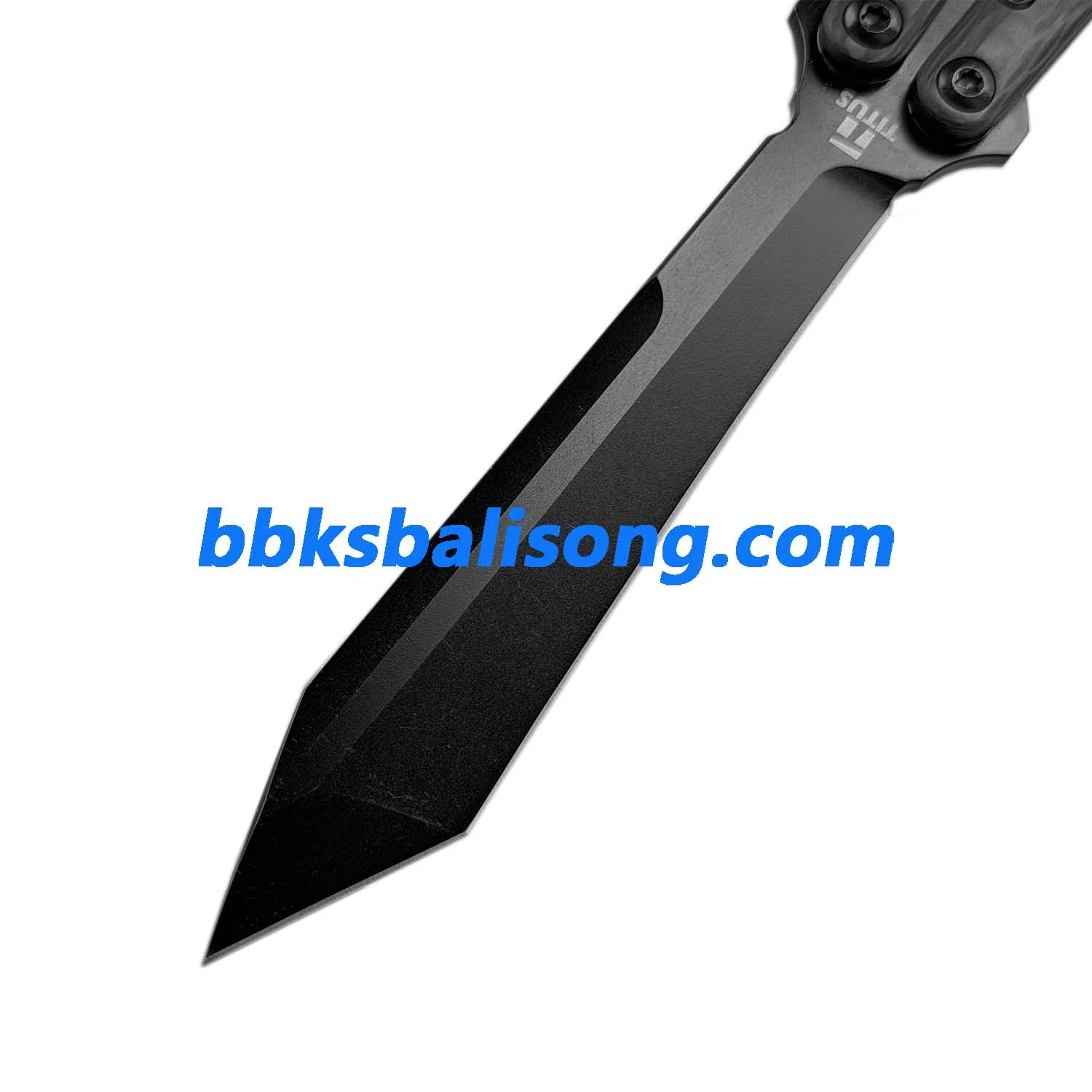 Titus Customize Replicant Balisong Clone G10+Titanium Handle - Image 7