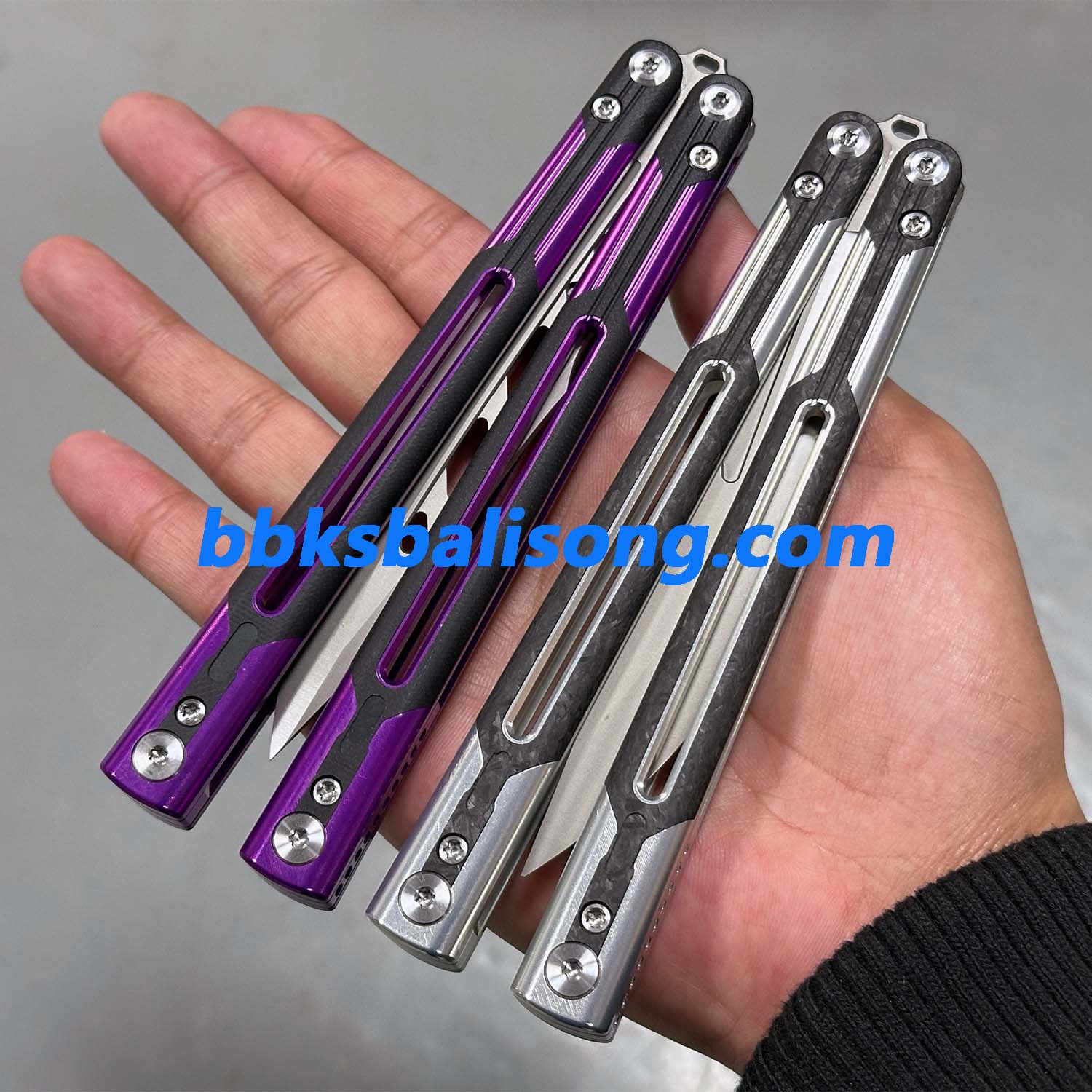 Titus Cygnus Balisong Clone G10+7075 Aluminum - Image 15