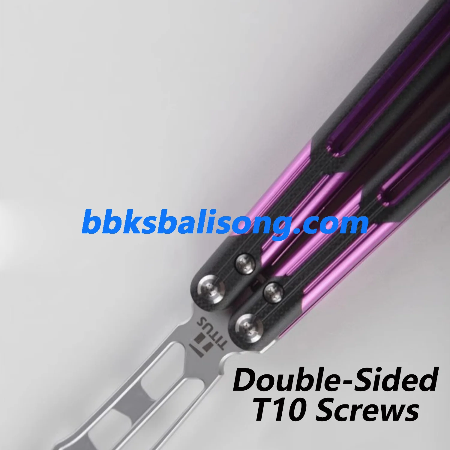 Titus Cygnus Balisong Clone G10+7075 Aluminum - Image 16