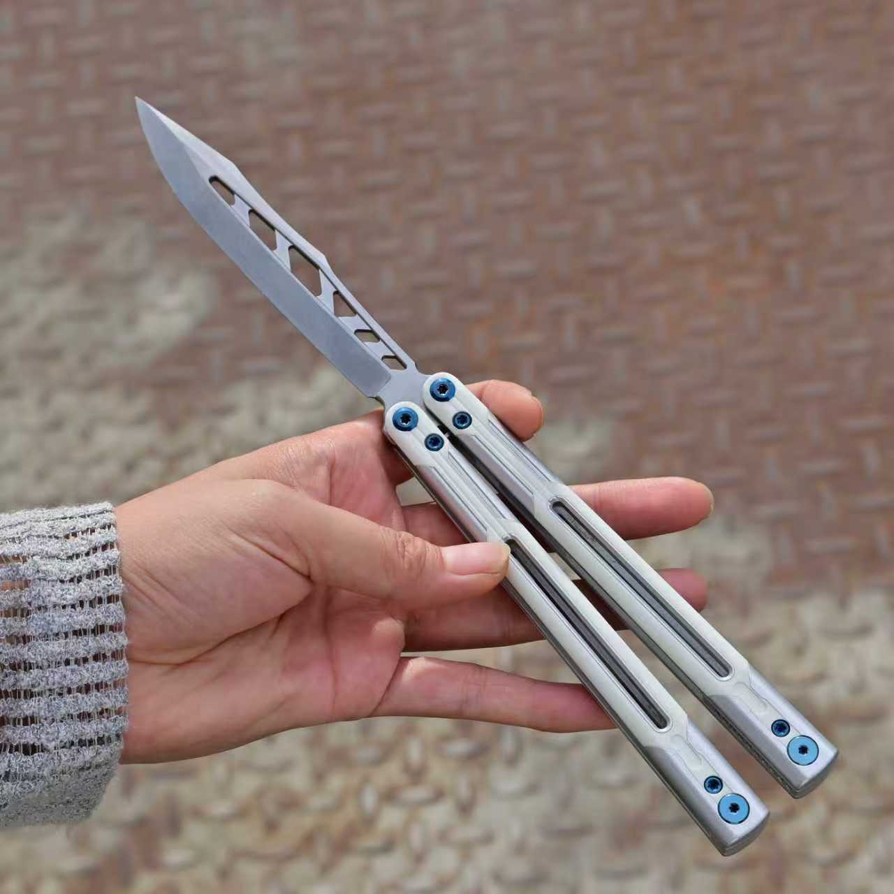 Titus Cygnus Balisong Clone G10+7075 Aluminum - Image 28