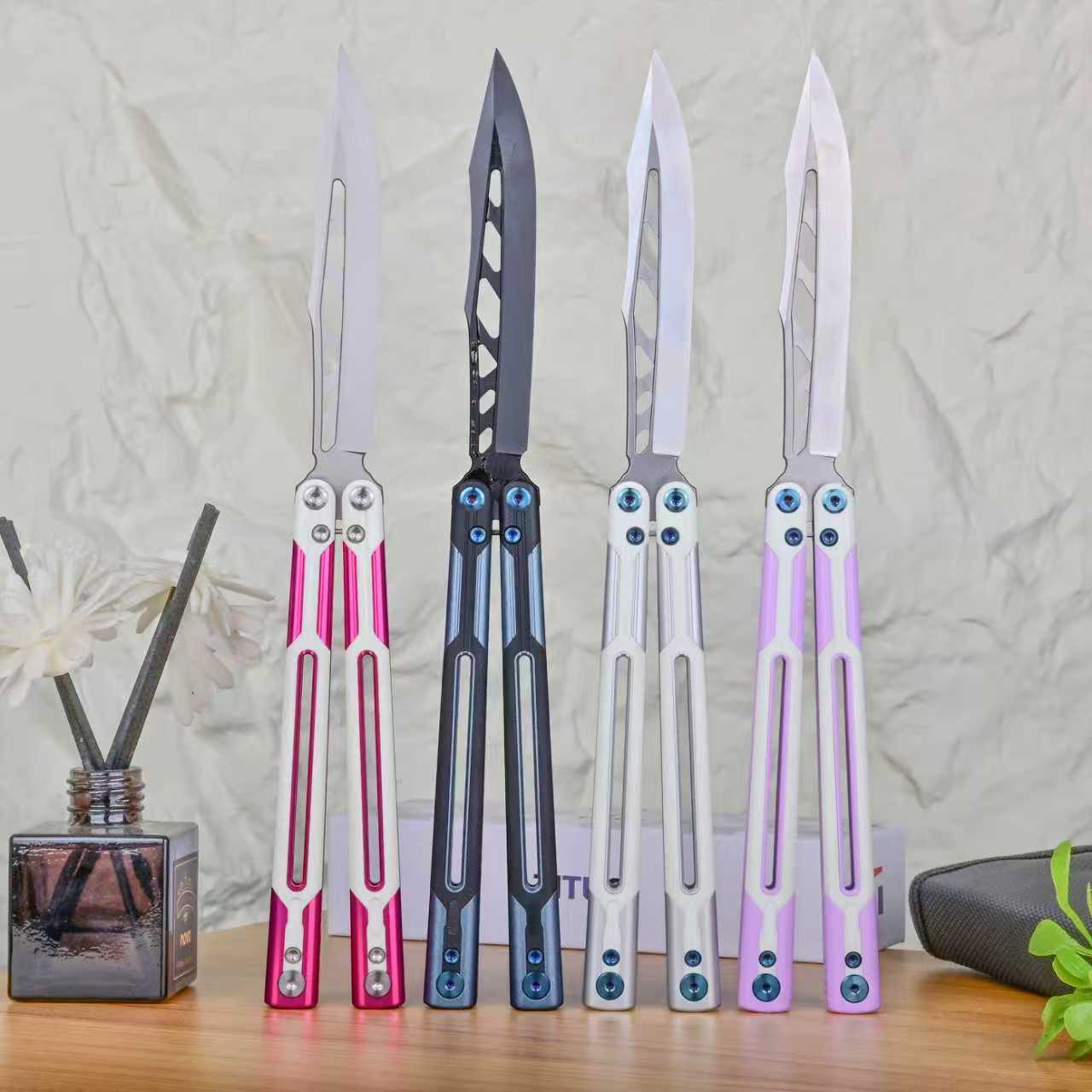 Titus Cygnus Balisong Clone G10+7075 Aluminum - Image 29