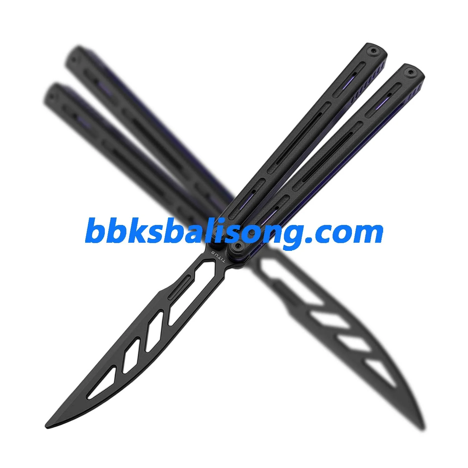 Titus Egrets Original Balisong G10+7075 Aluminum Handle Trainer - Image 10