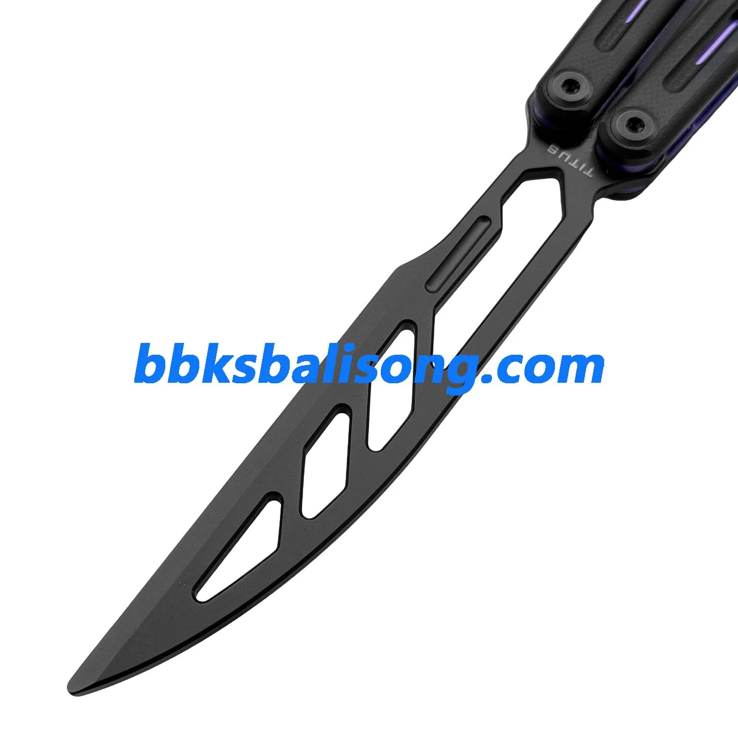 Titus Egrets Original Balisong G10+7075 Aluminum Handle Trainer - Image 12