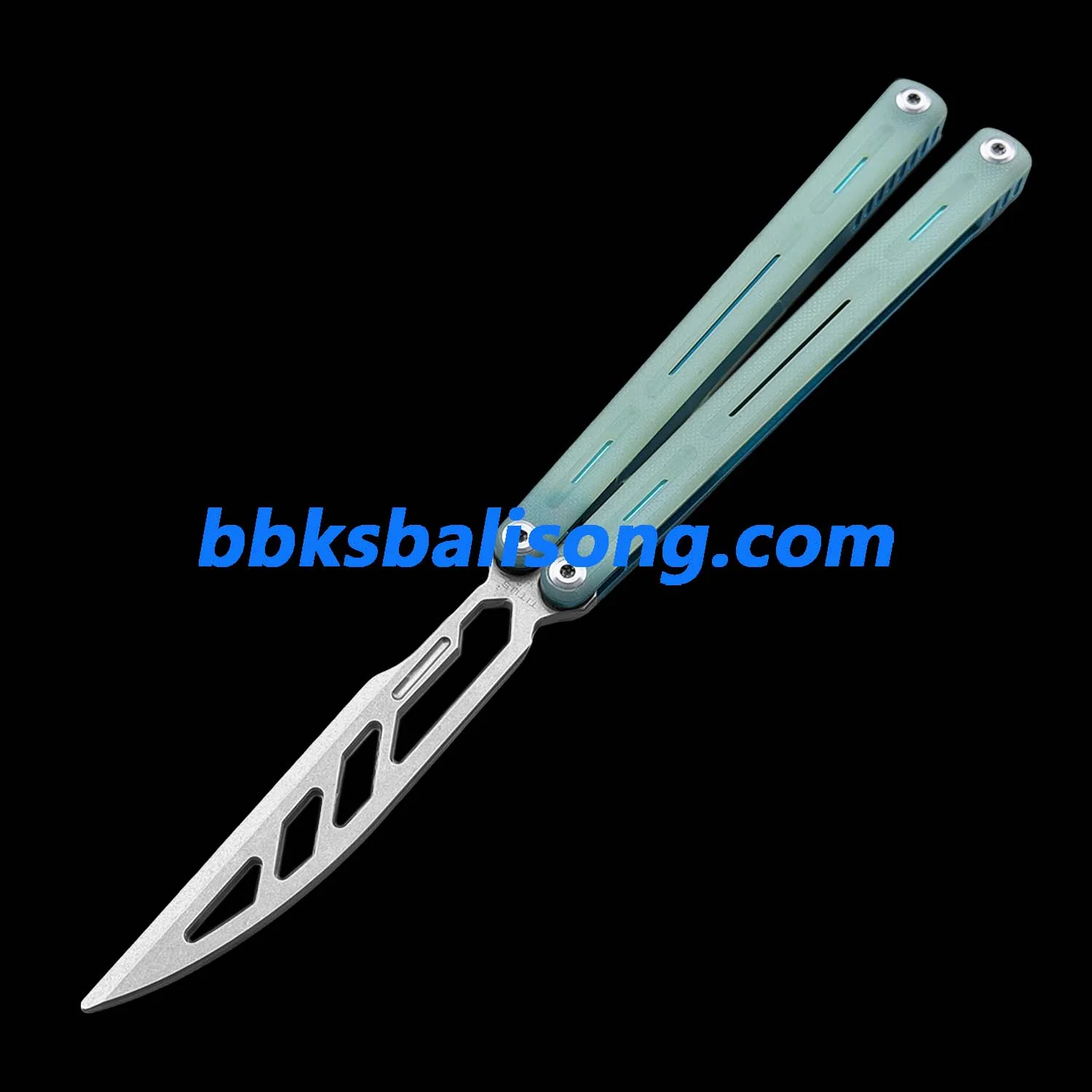 Titus Egrets Original Balisong G10+7075 Aluminum Handle Trainer - Image 16