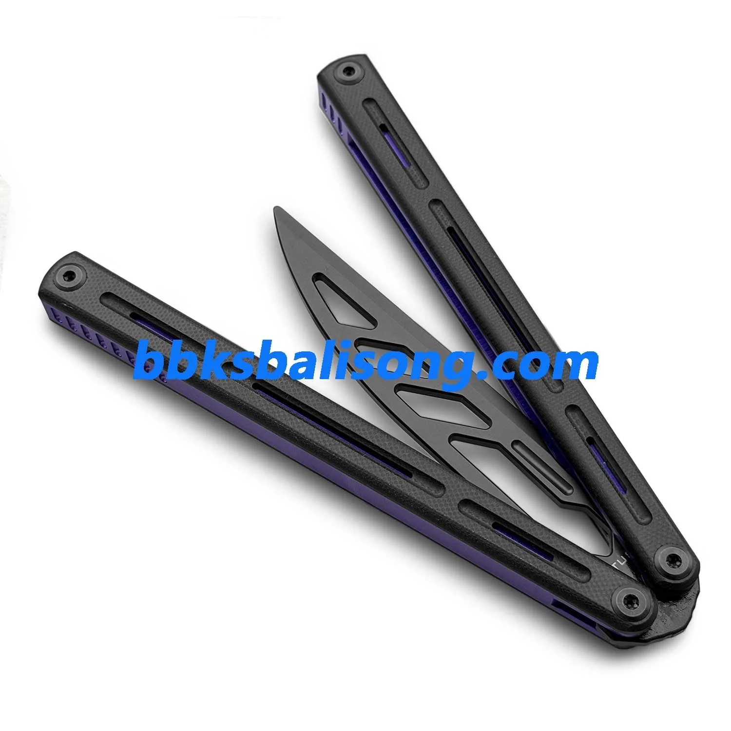 Titus Egrets Original Balisong G10+7075 Aluminum Handle Trainer - Image 5