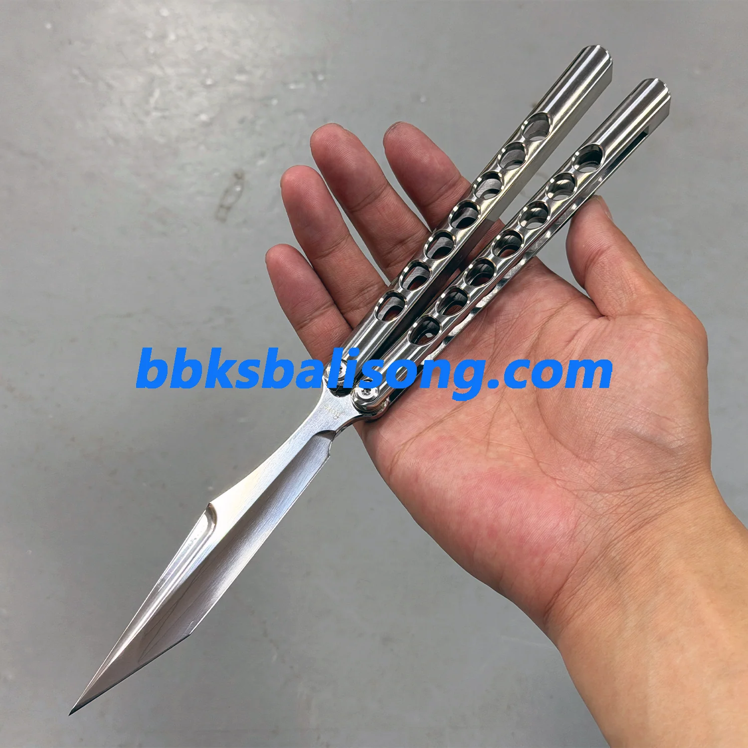 Titus Fiore Balisong Clone Titanium Handle - Image 18