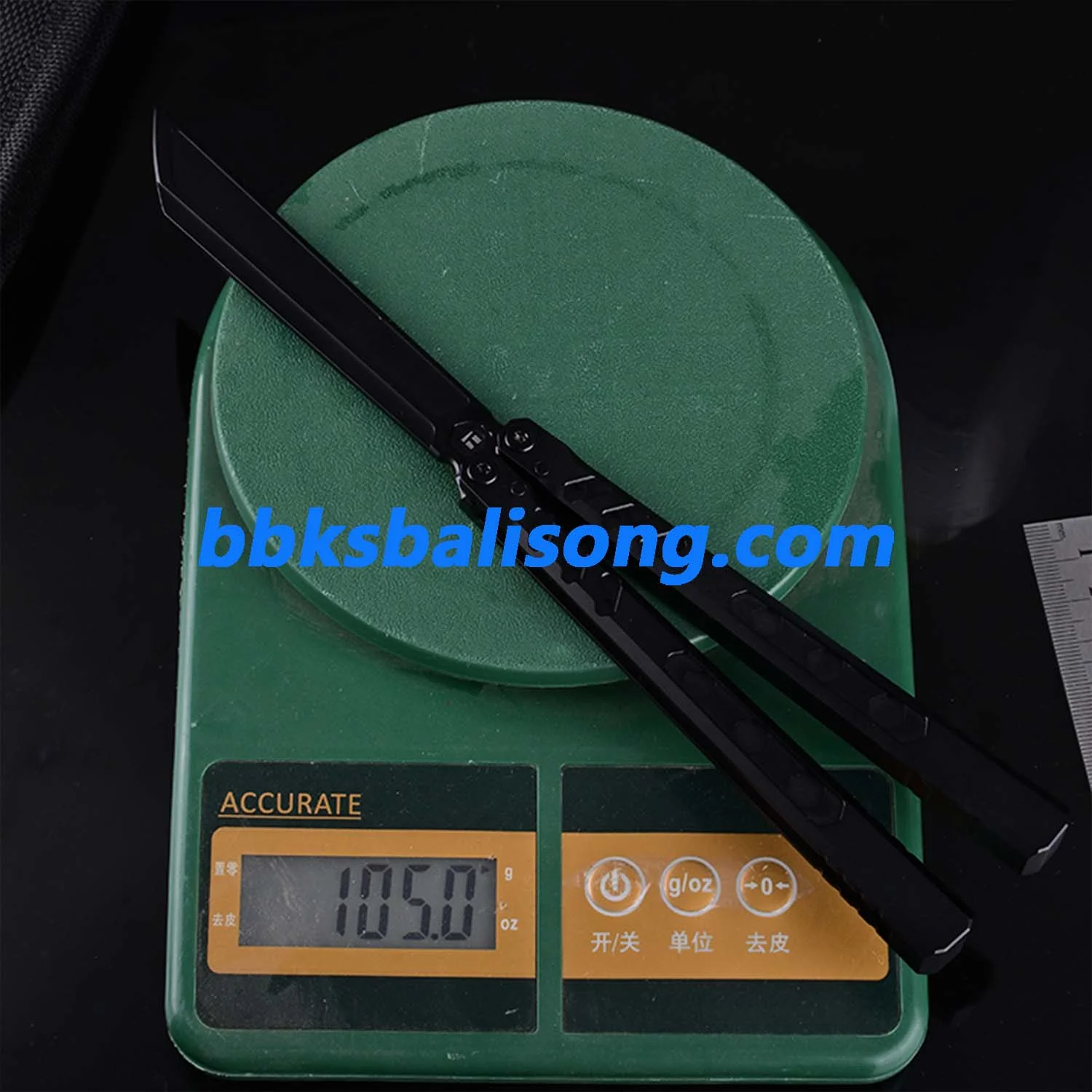 Titus Hex Balisong Clone 7075 Aluminum Handle Bushings System - Image 13