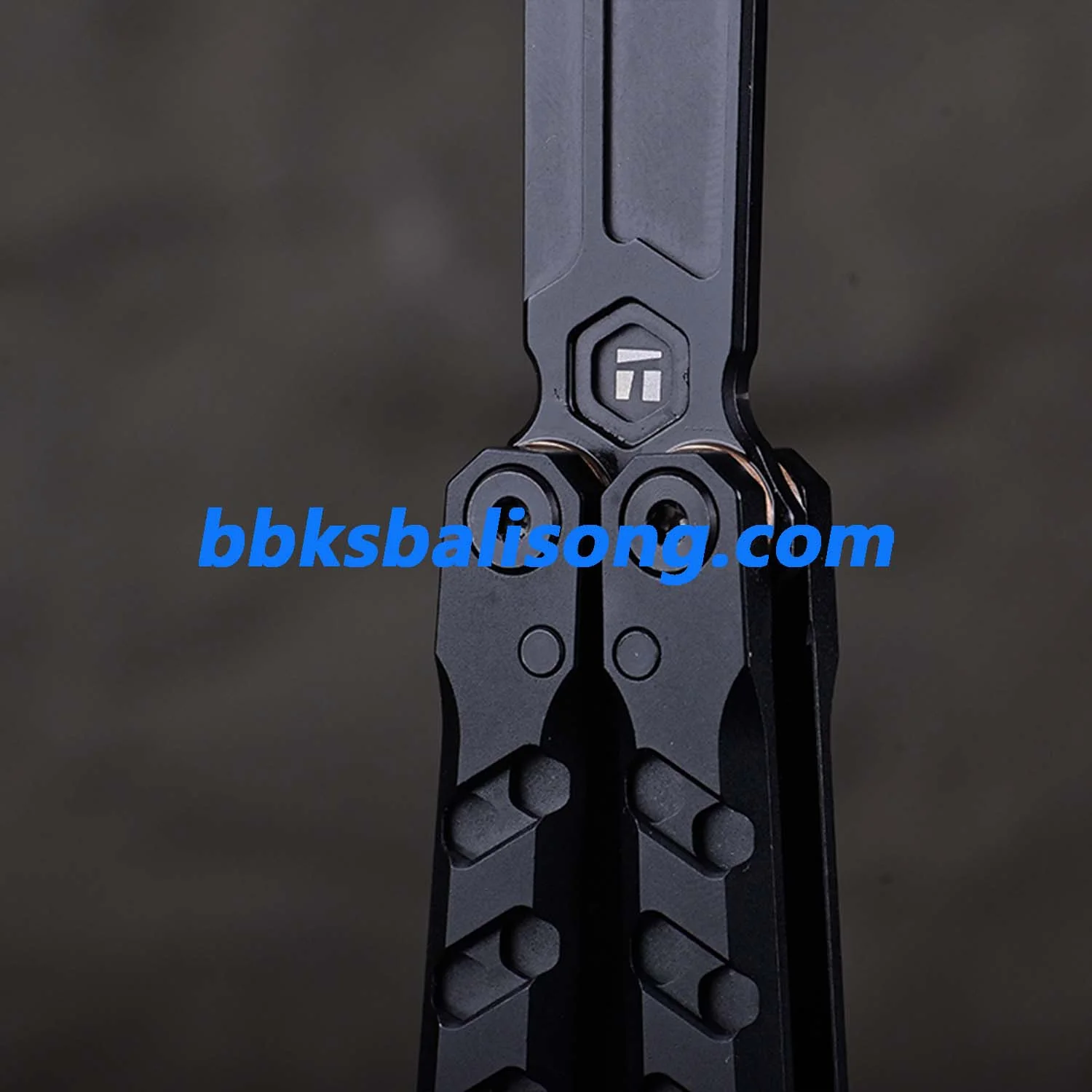 Titus Hex Balisong Clone 7075 Aluminum Handle Bushings System - Image 16