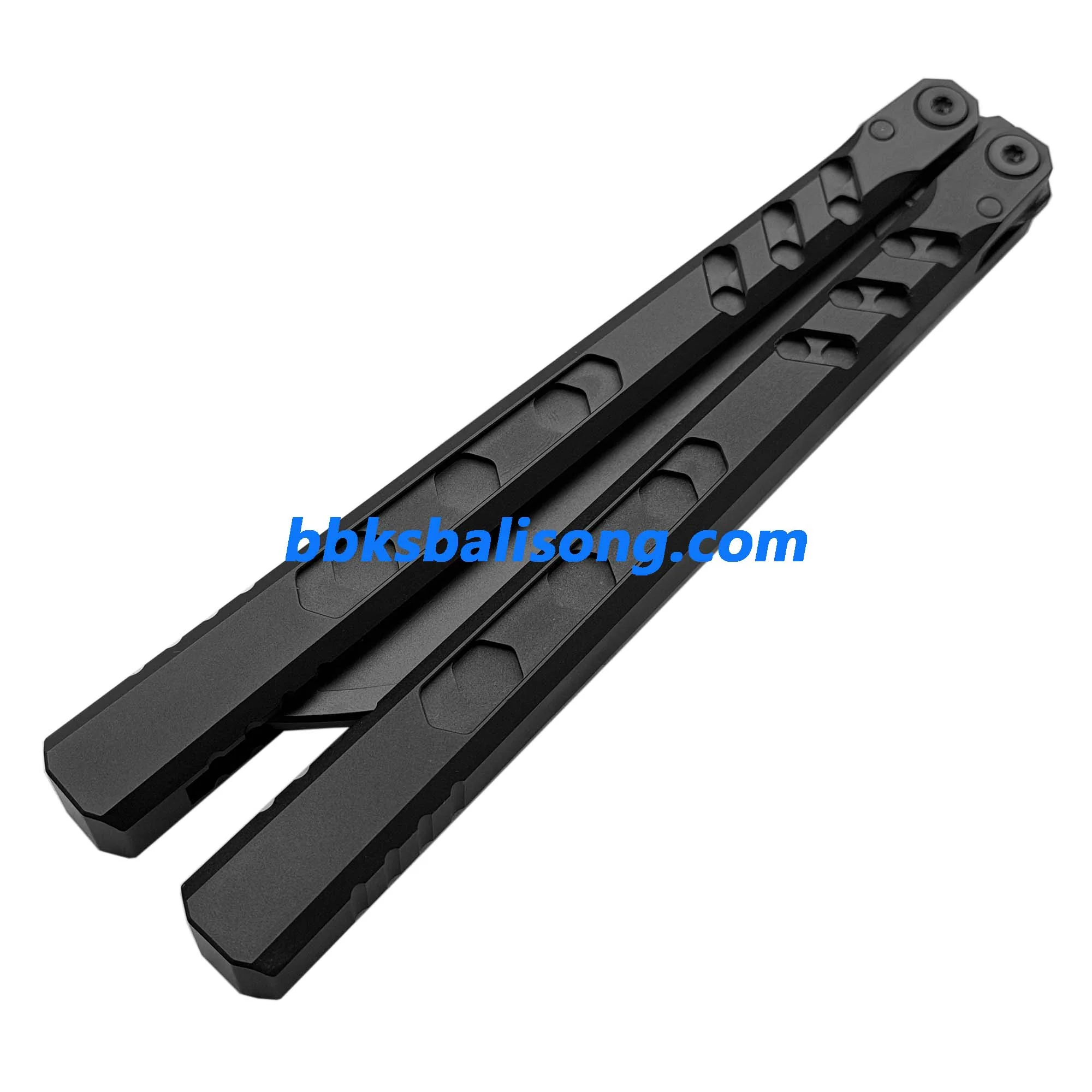 Titus Hex Balisong Clone 7075 Aluminum Handle Bushings System - Image 6