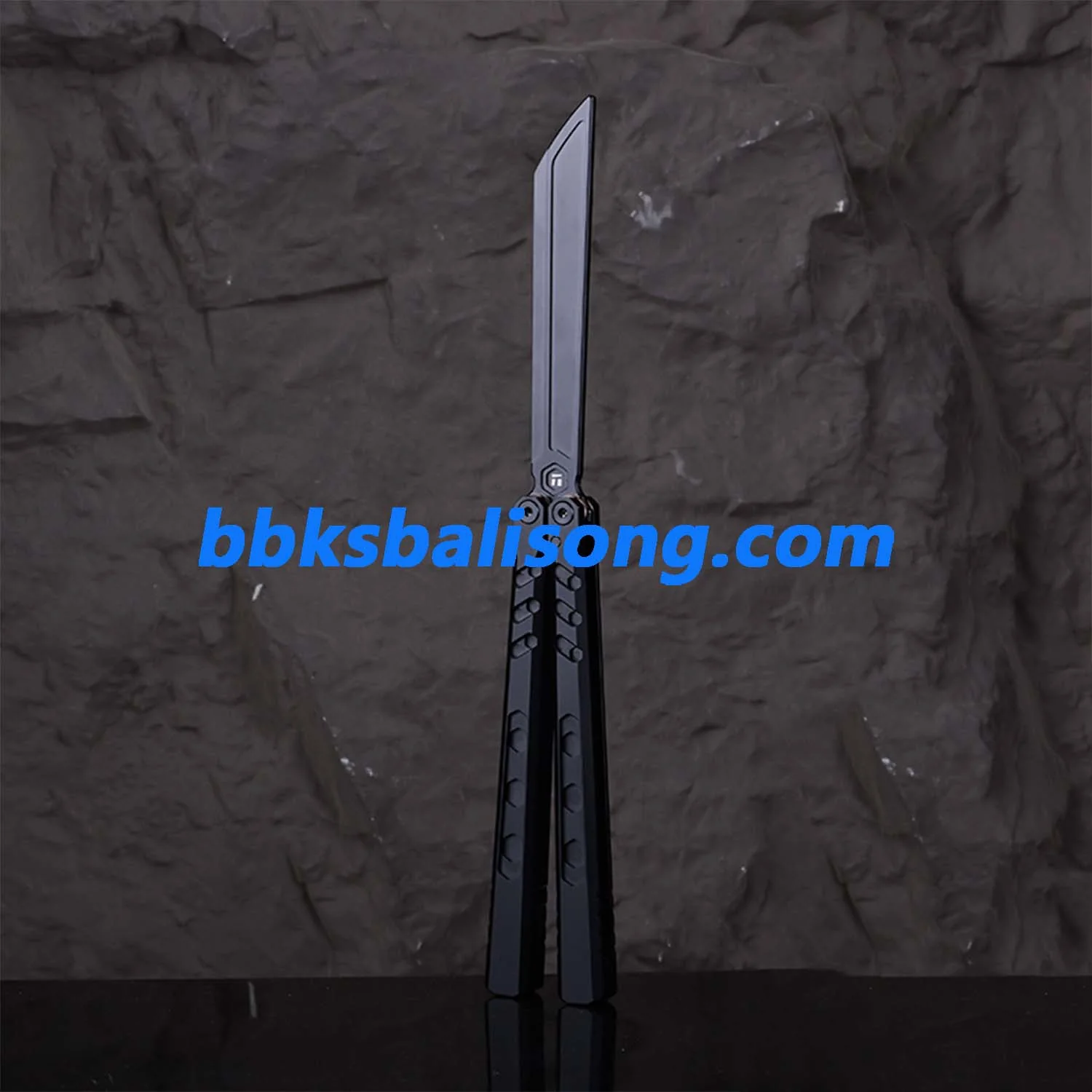 Titus Hex Balisong Clone 7075 Aluminum Handle Bushings System - Image 7