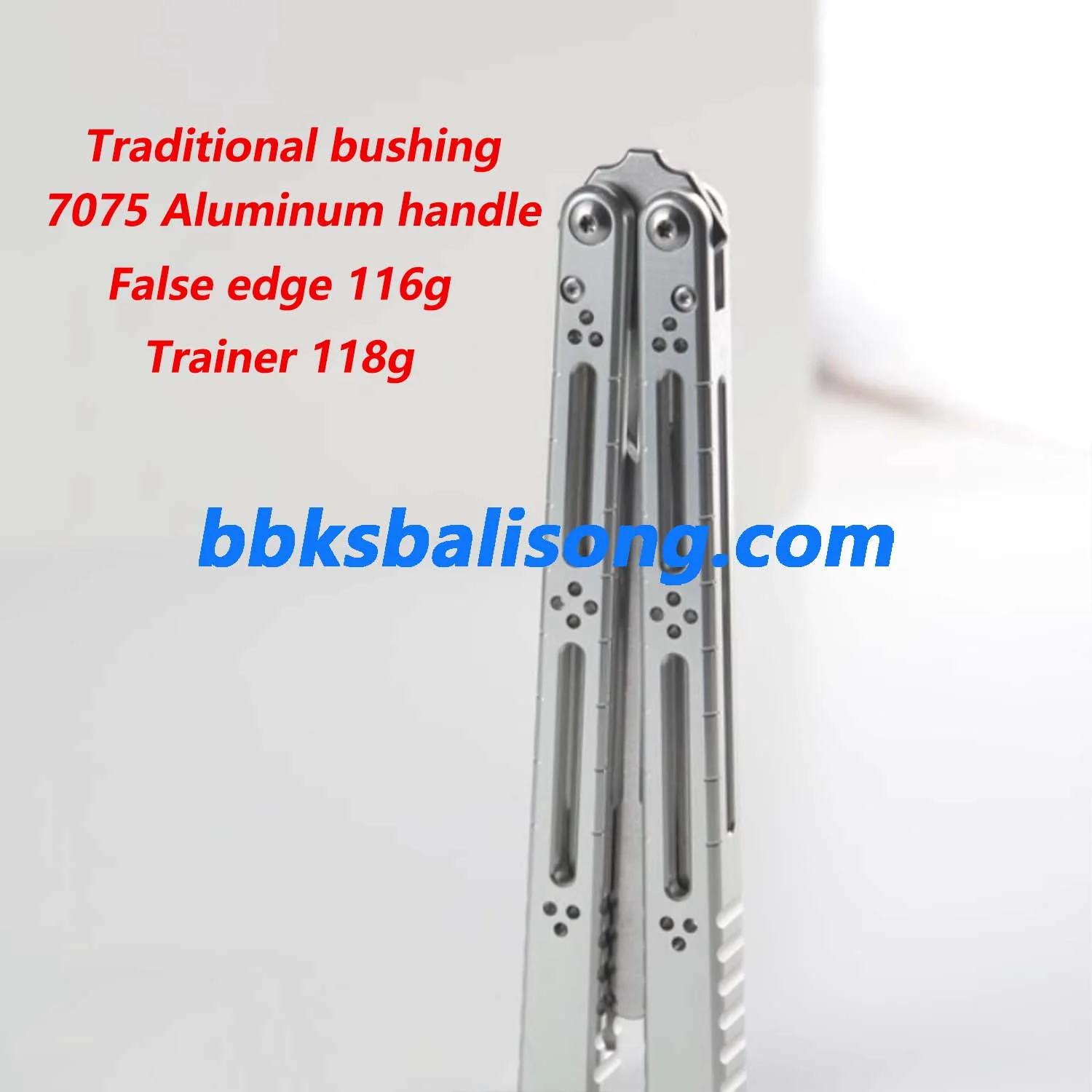 Titus HOM Basilisk Balisong Clone 7075 Aluminum - Image 12