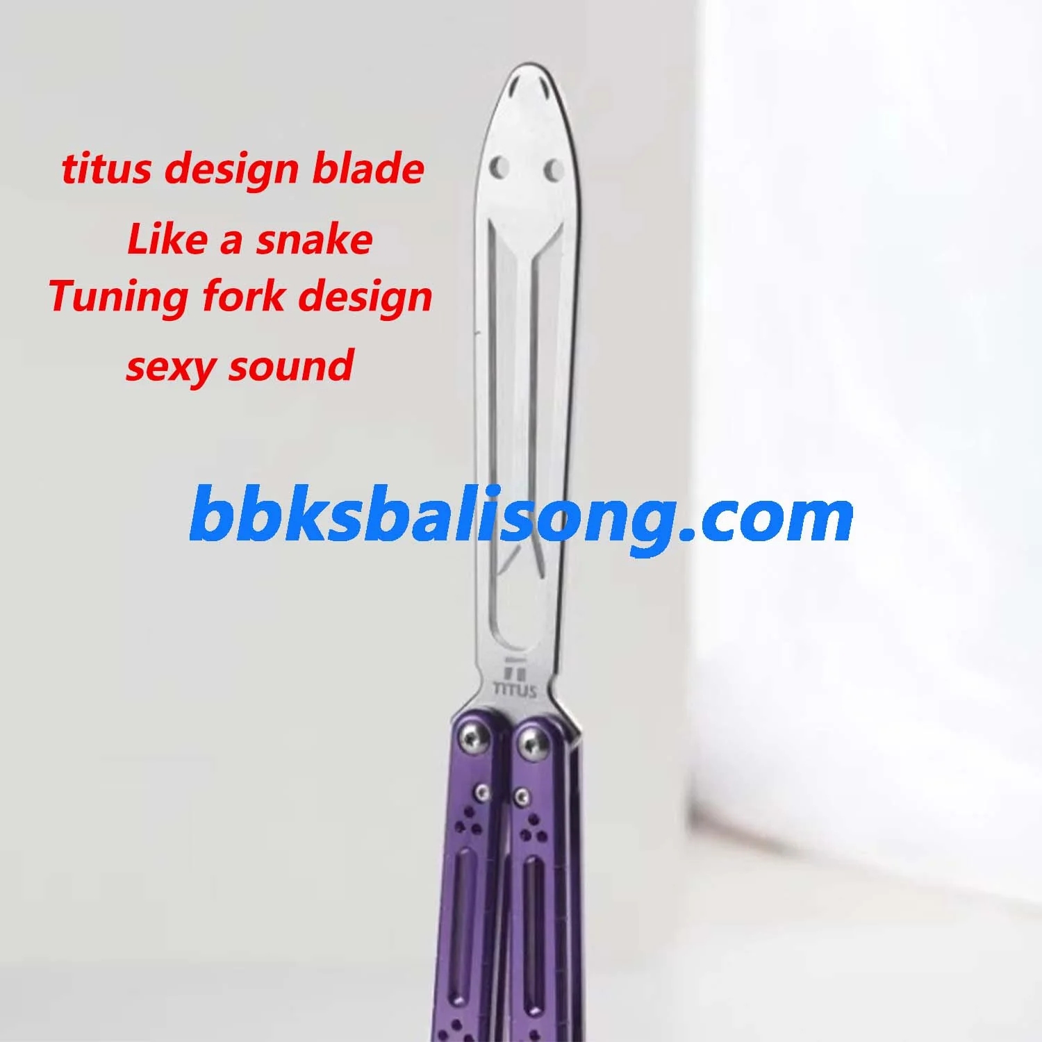 Titus HOM Basilisk Balisong Clone 7075 Aluminum - Image 13