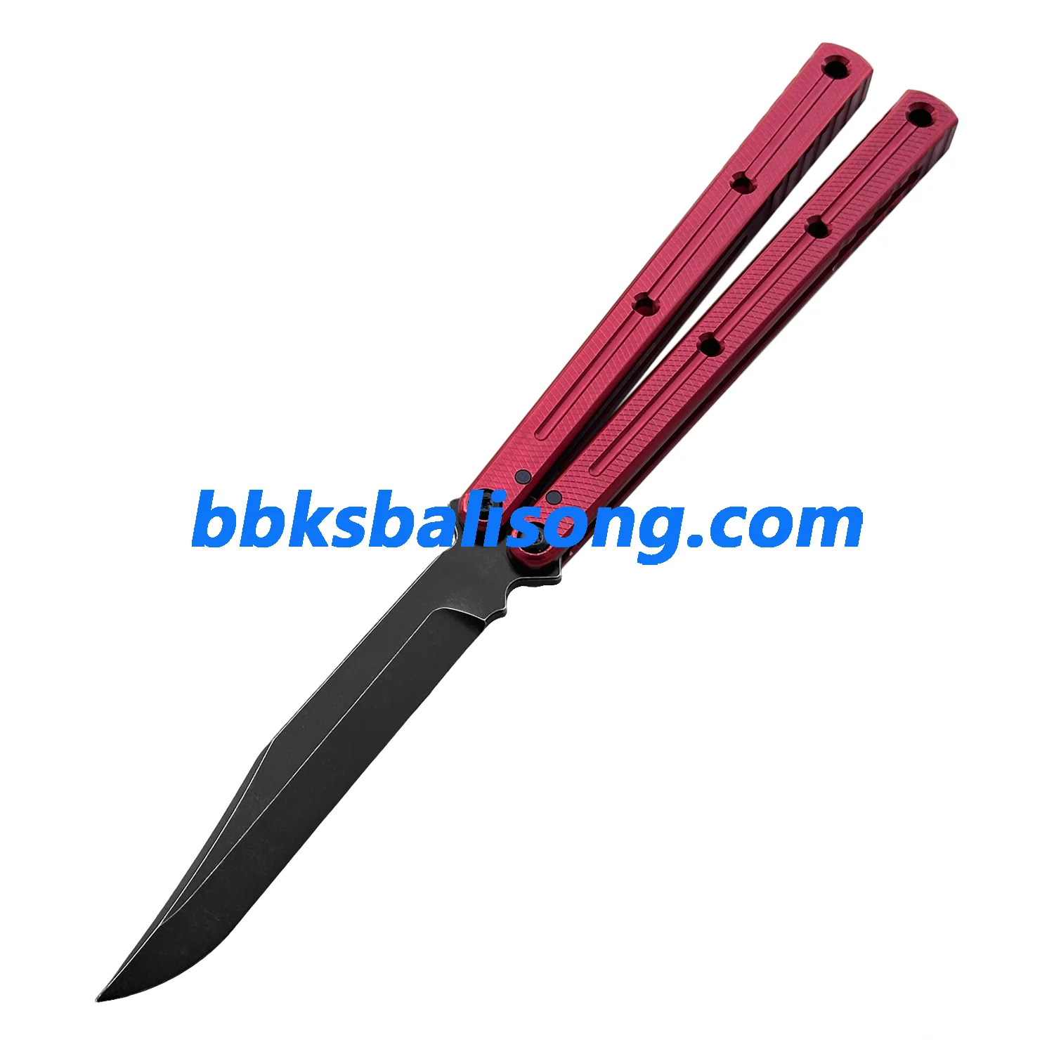 Titus Kraken V3 Balisong Clone 7075 Aluminum False Edge Blade - Image 28