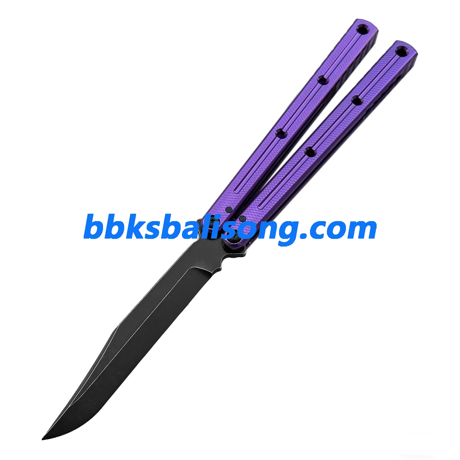 Titus Kraken V3 Balisong Clone 7075 Aluminum False Edge Blade - Image 30