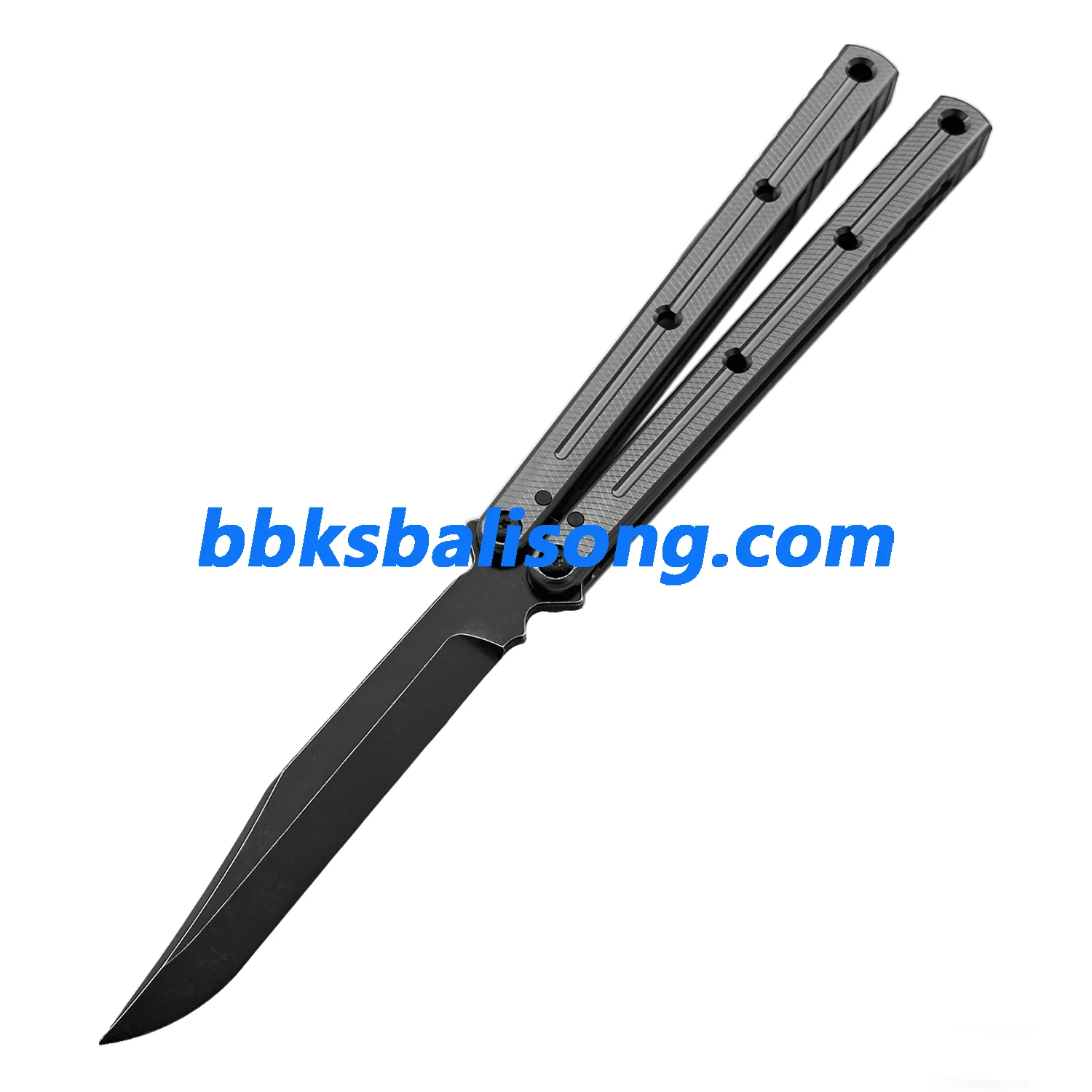 Titus Kraken V3 Balisong Clone 7075 Aluminum False Edge Blade - Image 32
