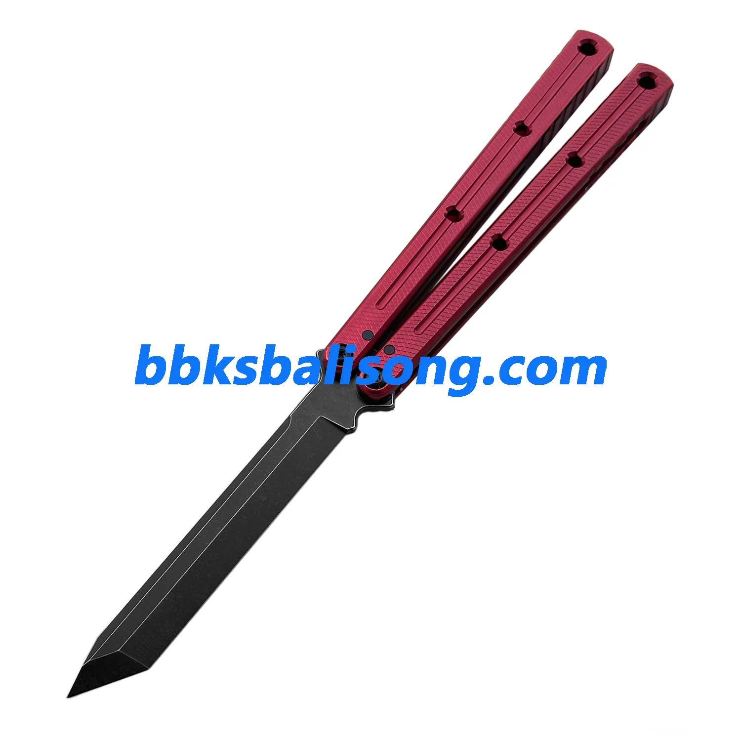 Titus Kraken V3 Balisong Clone 7075 Aluminum False Edge Blade - Image 33