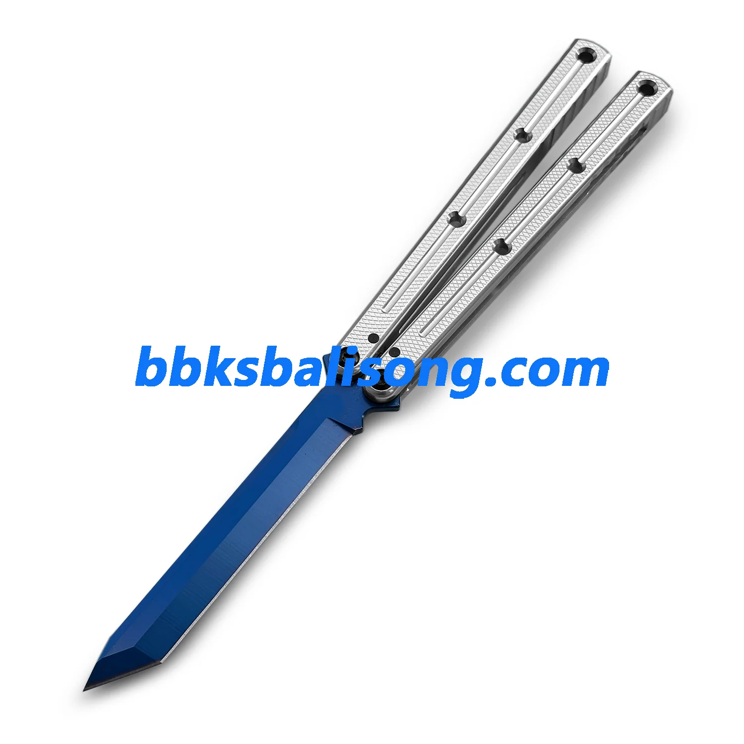 Titus Kraken V3 Balisong Clone 7075 Aluminum False Edge Blade - Image 36
