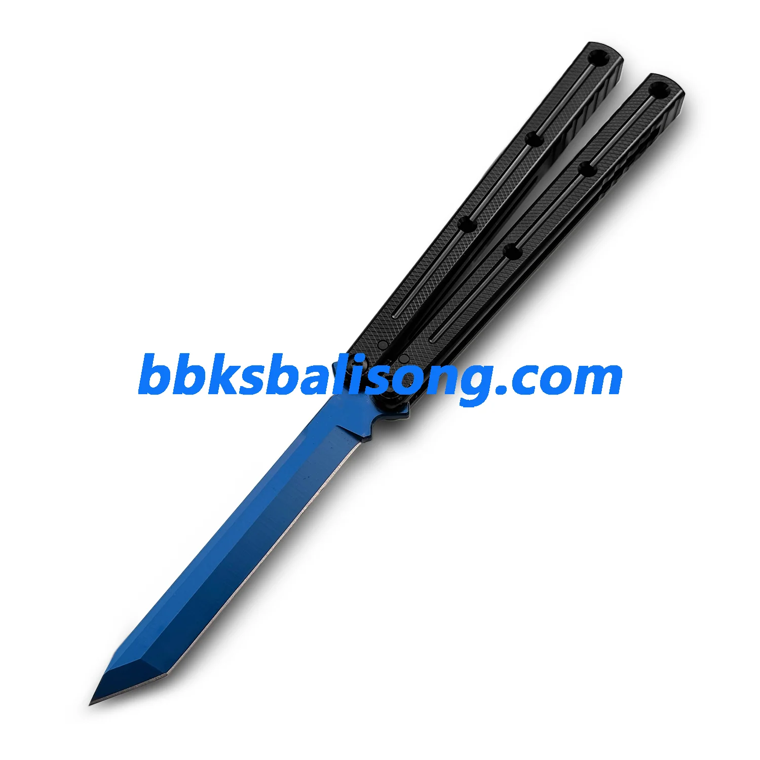 Titus Kraken V3 Balisong Clone 7075 Aluminum False Edge Blade - Image 37