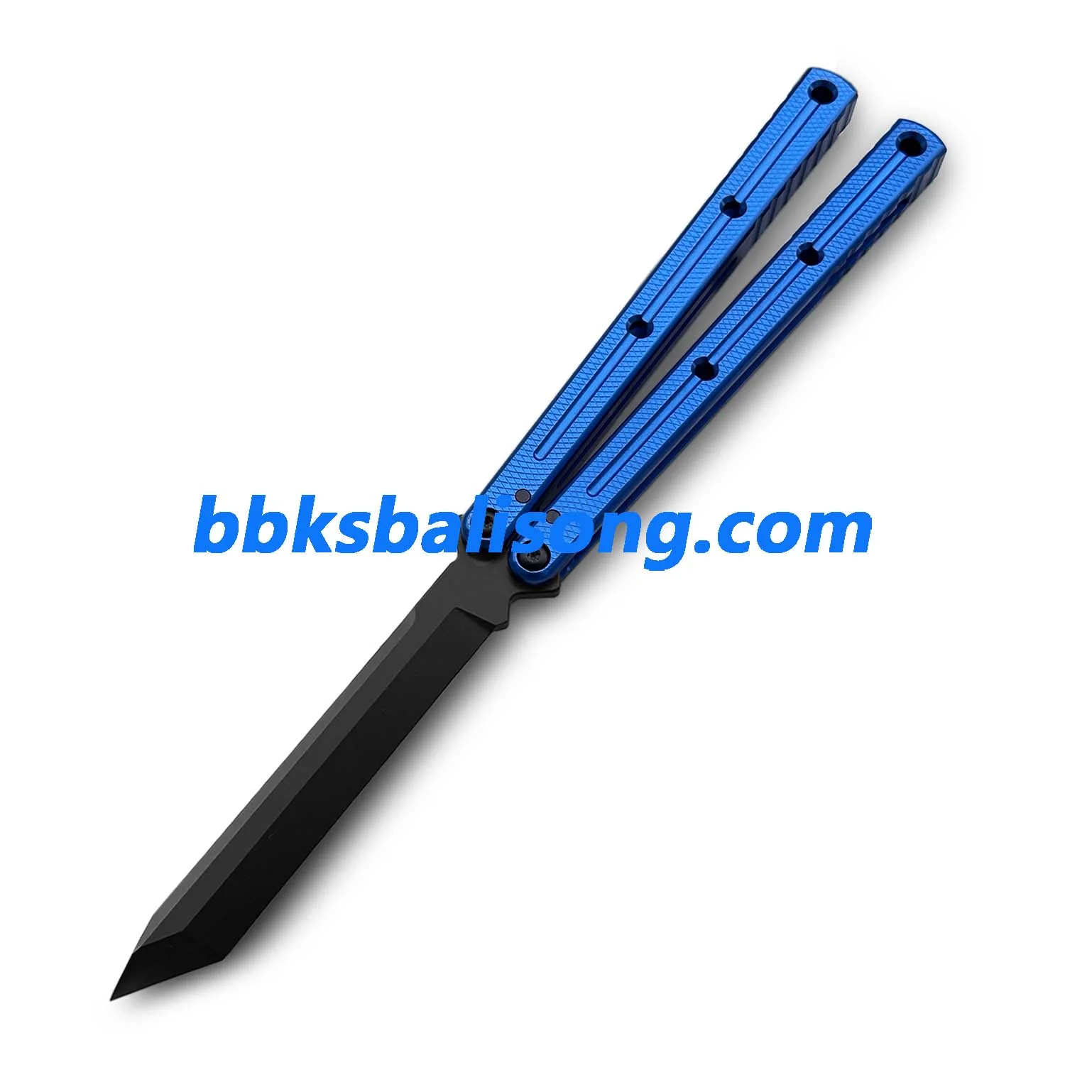 Titus Kraken V3 Balisong Clone 7075 Aluminum False Edge Blade - Image 45