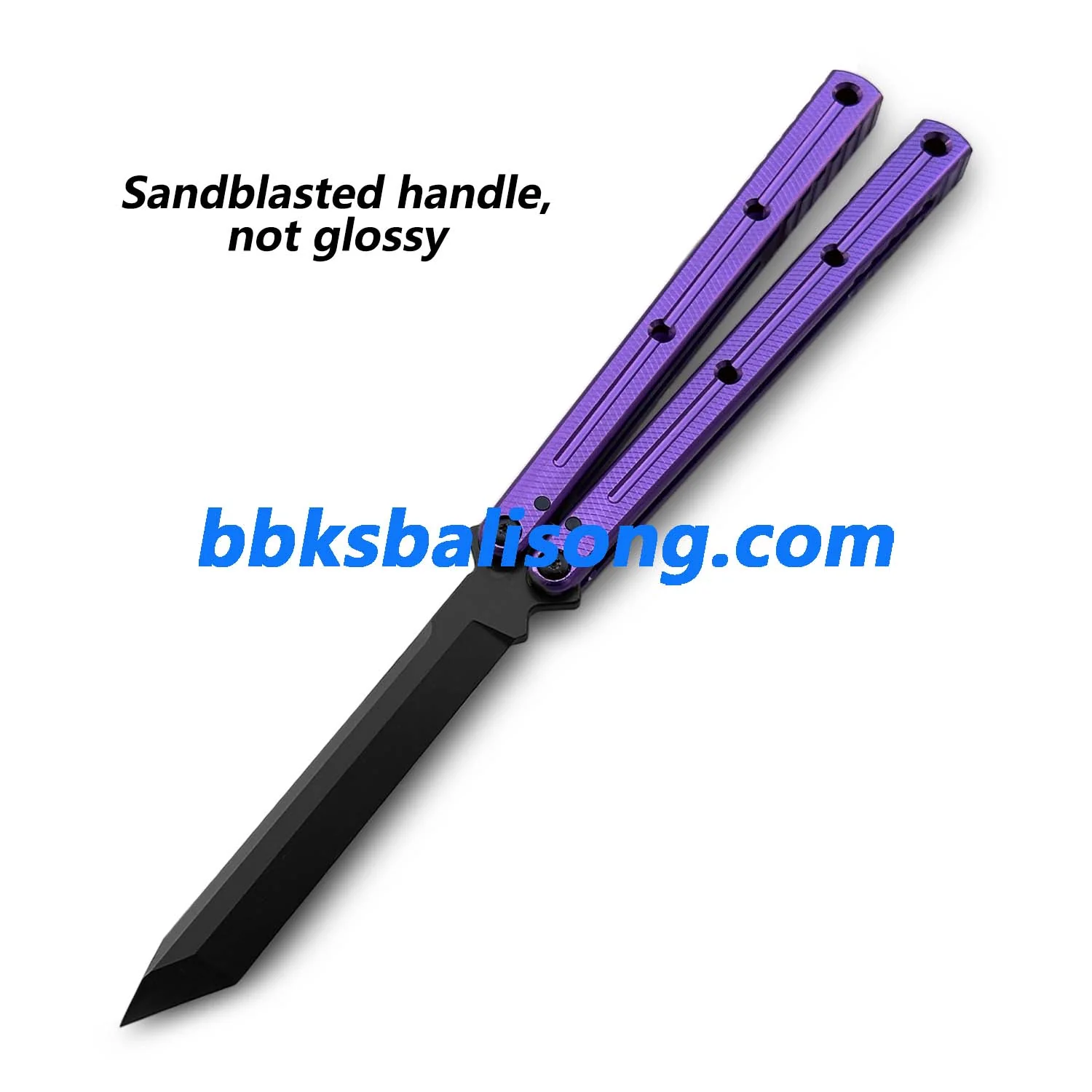 Titus Kraken V3 Balisong Clone 7075 Aluminum False Edge Blade - Image 46