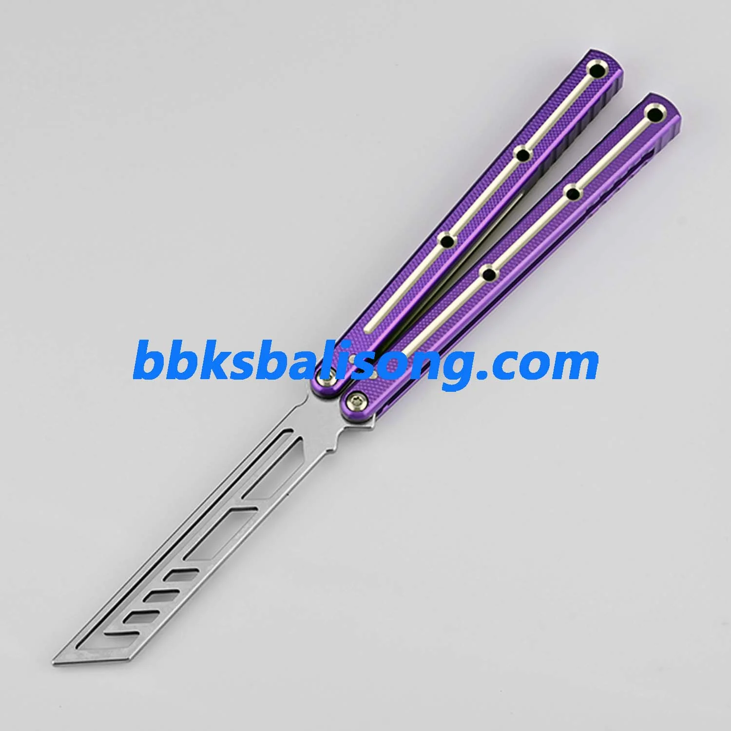 Titus Kraken V3 Live Blade Balisong Clone Dual-Tone Version - Image 10