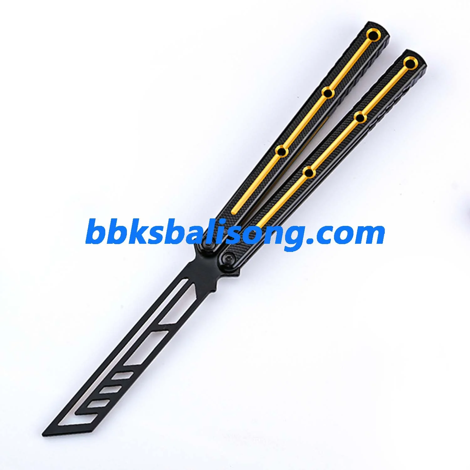 Titus Kraken V3 Live Blade Balisong Clone Dual-Tone Version - Image 18